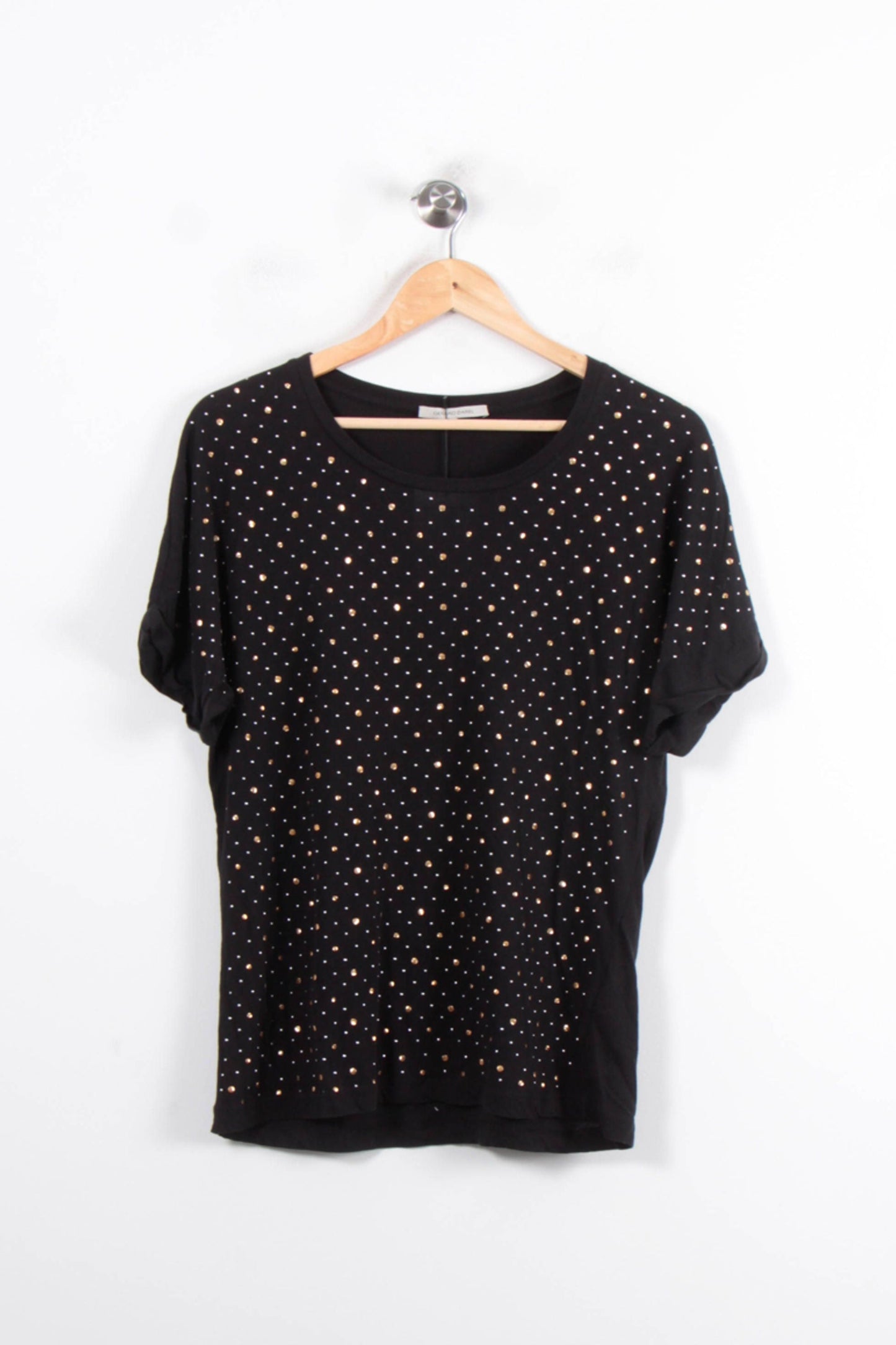 Tee-shirt Noir et Doré - Taille L/40