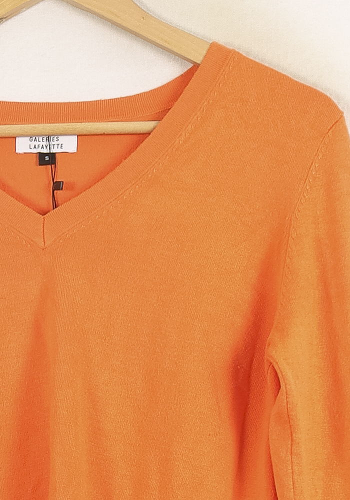 Pull Orange - Taille S/36