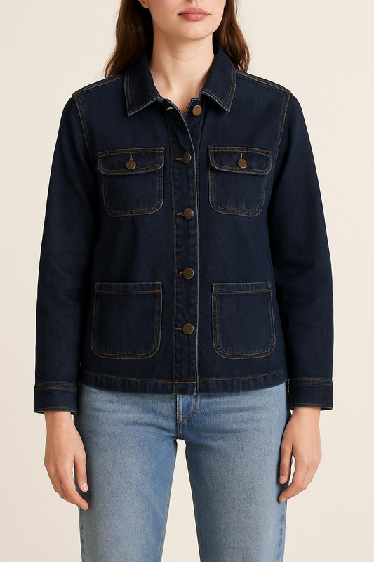 Veste et Jean Bleue - Taille S/36