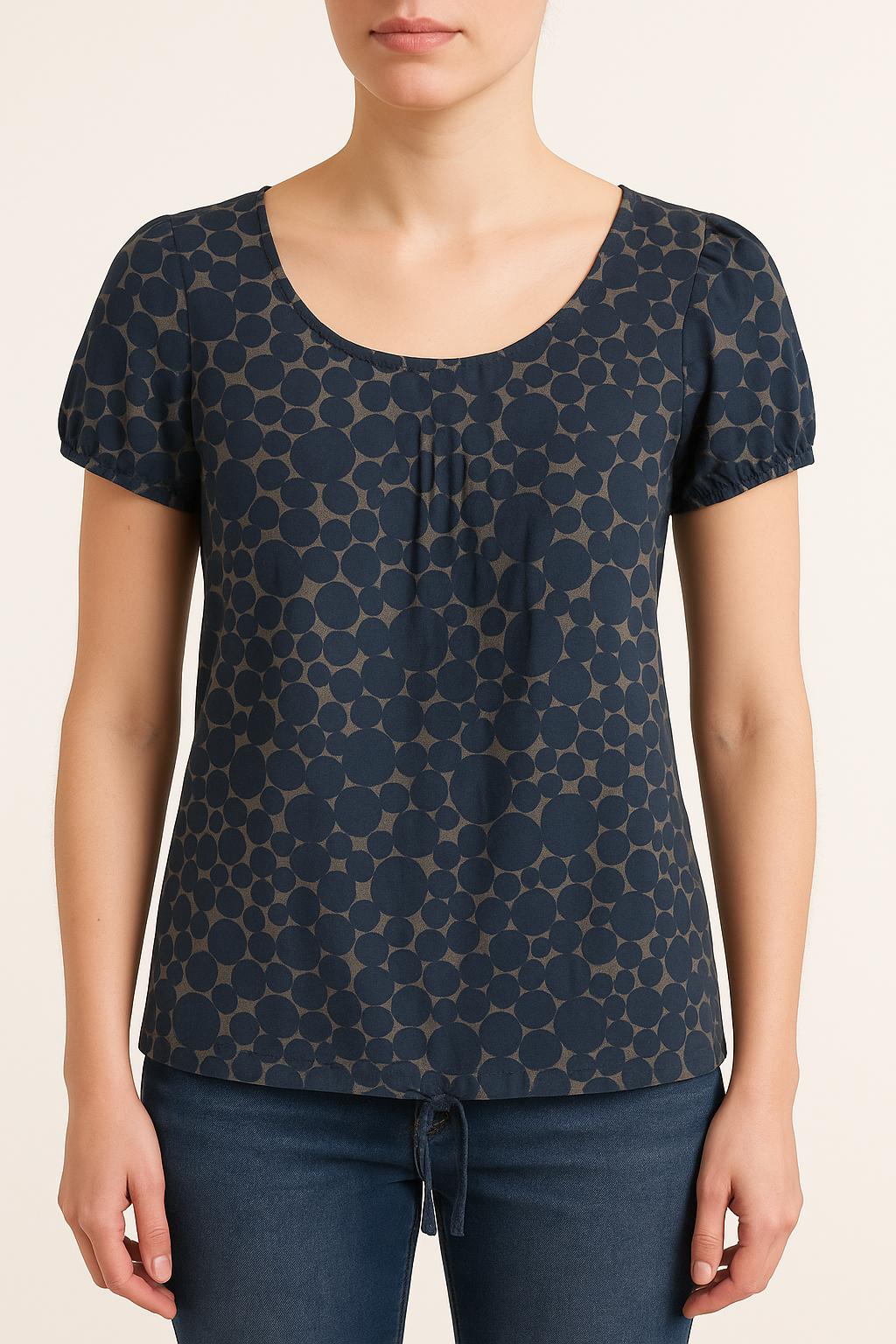 Blouse Bleu et Gris - Taille XS/34