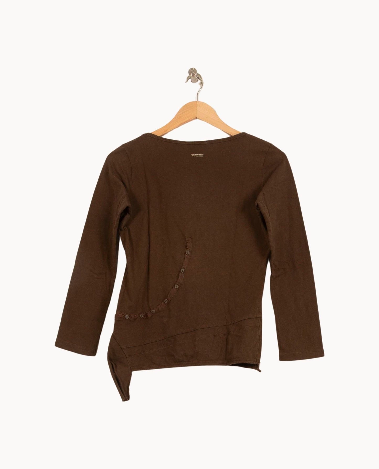 Tee-shirt Marron - Taille L/40