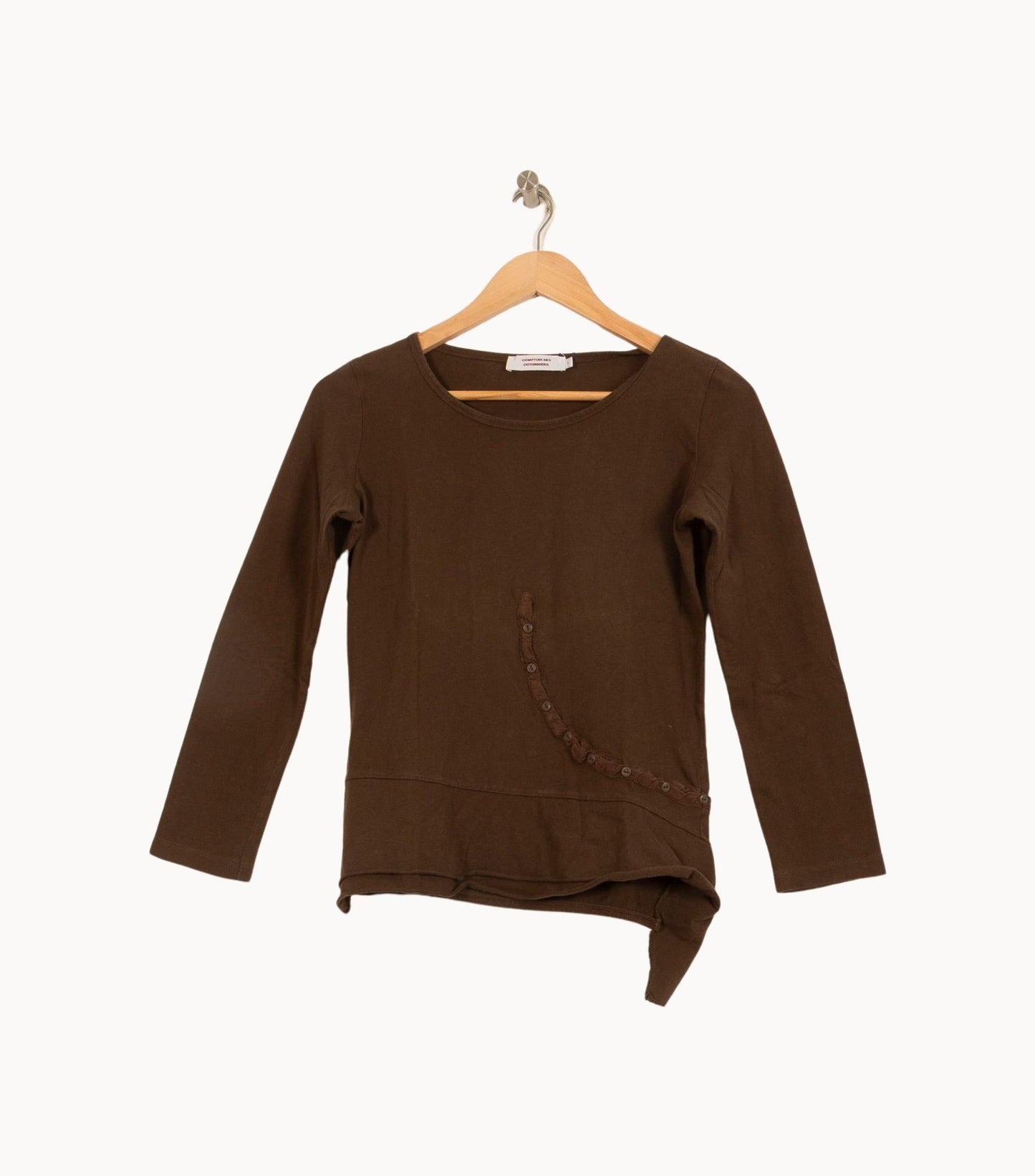 Tee-shirt Marron - Taille L/40