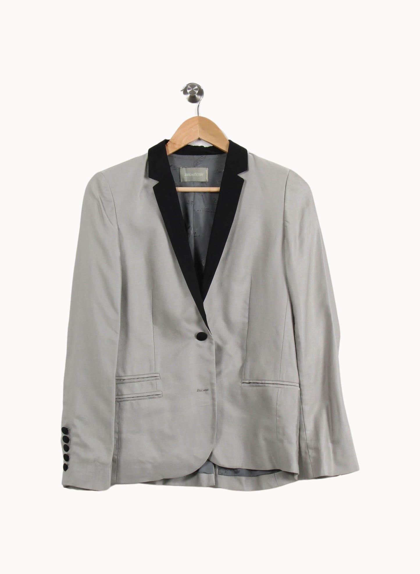Blazer Gris et Noir - Taille S/36