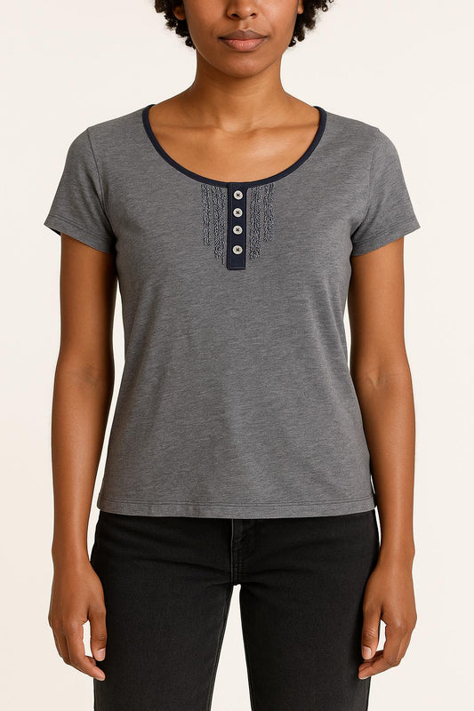 Tee-shirt Gris - Taille M/38