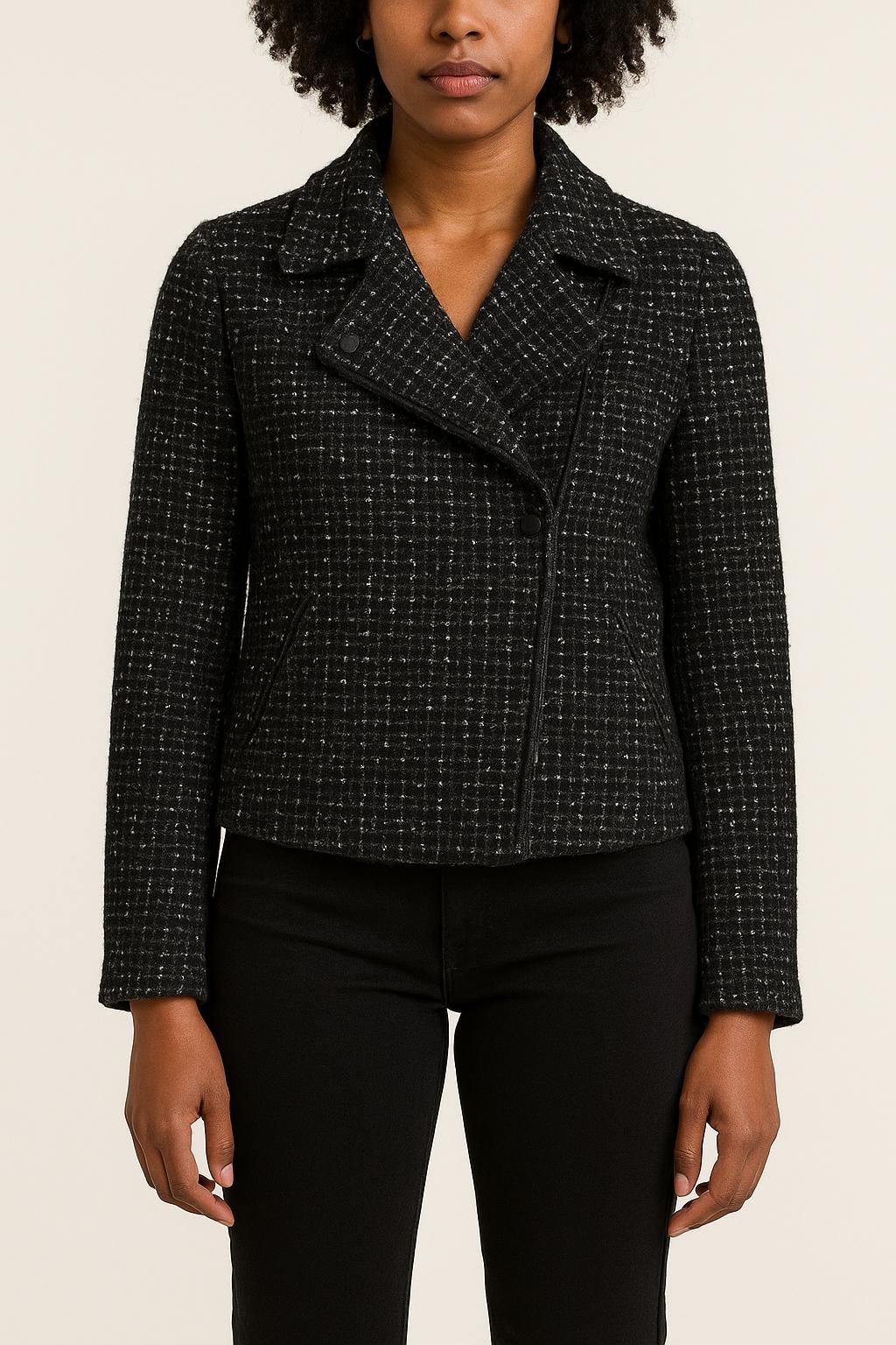 Veste Noire et Blanche - Taille S/36