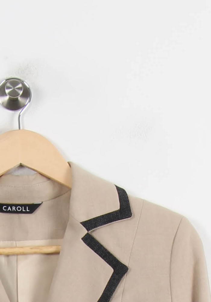 Veste Beige et Noire - Taille L/40