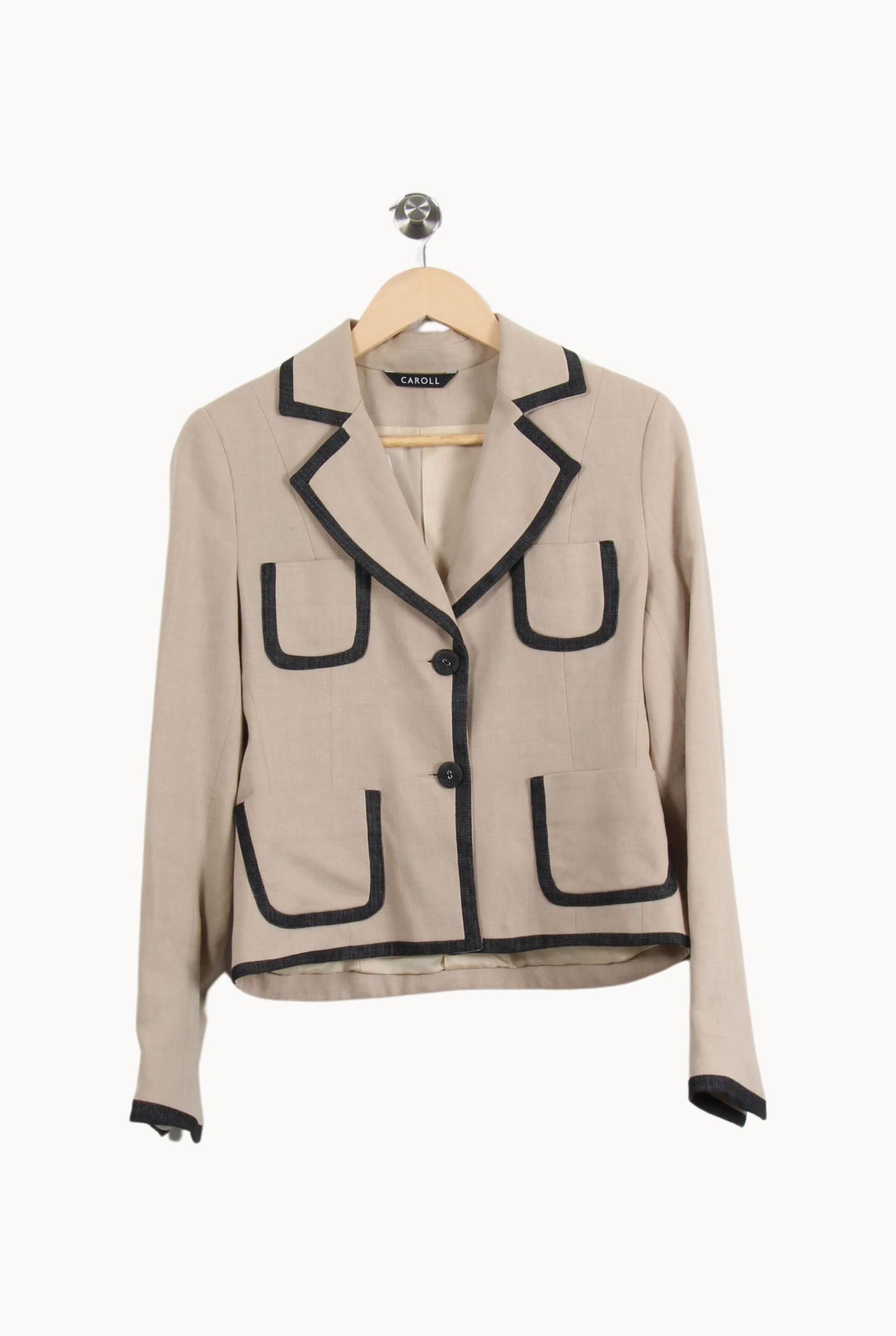 Veste Beige et Noire - Taille L/40
