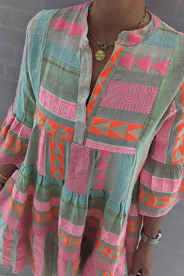 Dominique™ | Robe Midi Élegante D'été