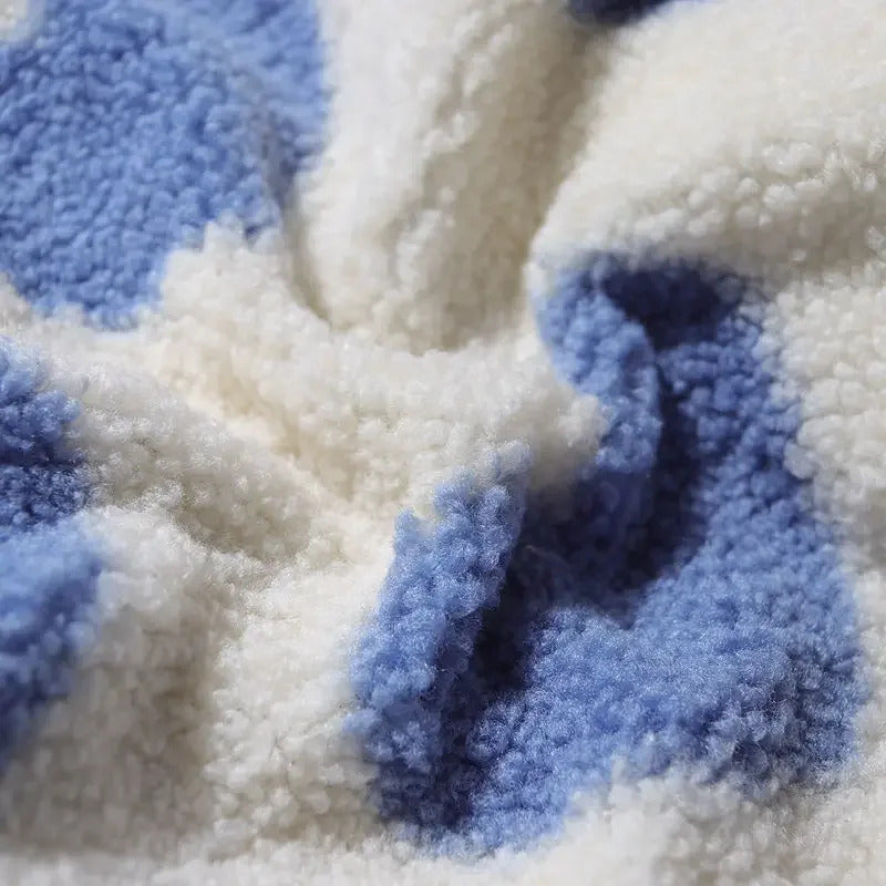 Catherine | Veste réversible à cœurs 