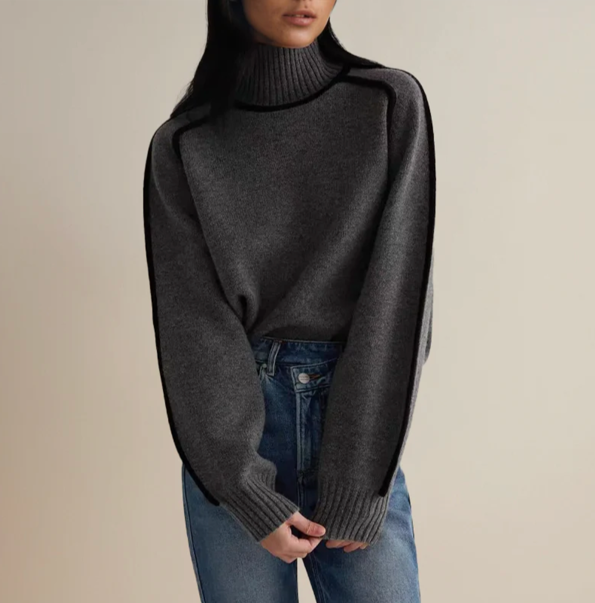 Céline™ | Pull Col Roulé Essentiel