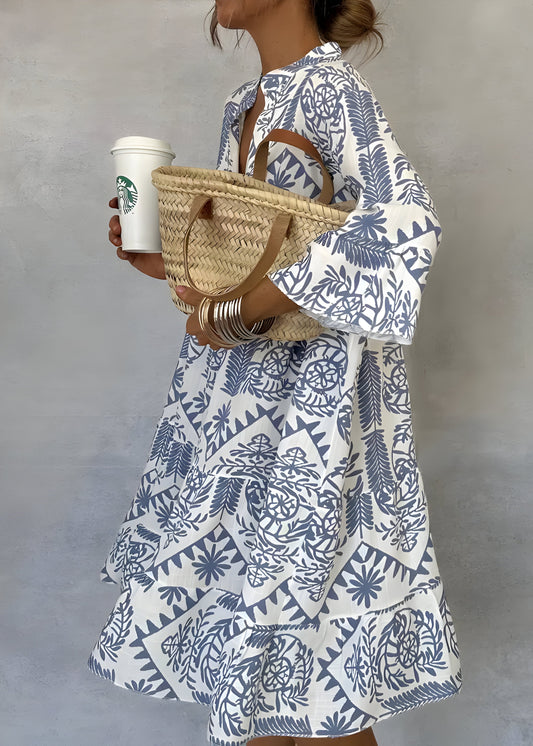 Idalina™ | Robe à Imprimé Tendance