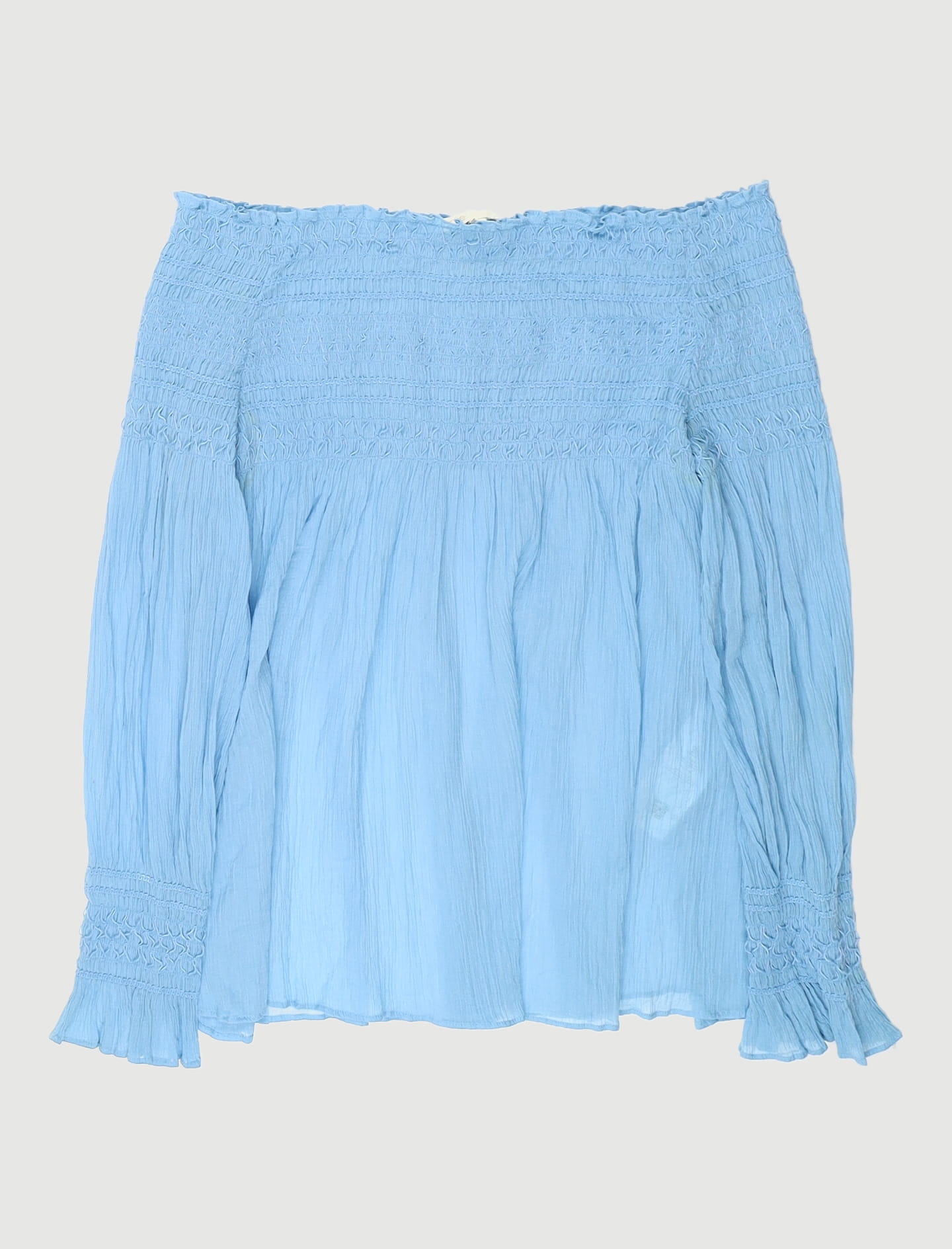 Top Plissé Aux Épaules Dénudées - Taille L/40