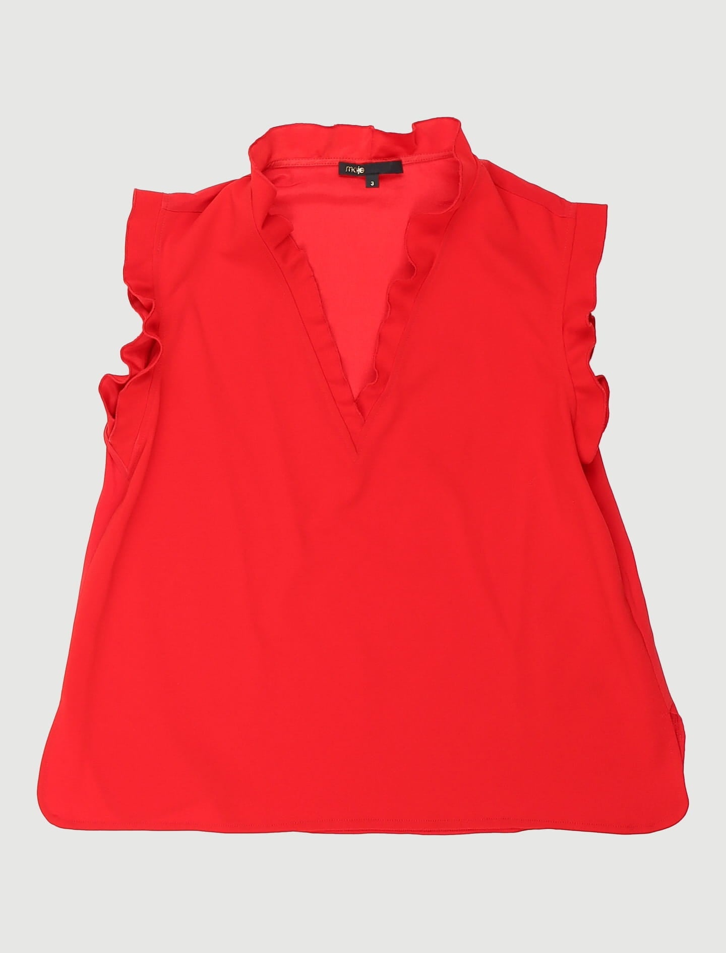 Top Sans Manches Avec Volants - Taille L/40