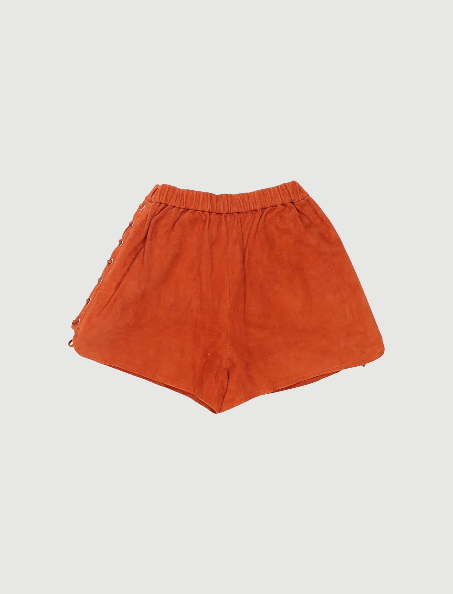 Short En Daim Avec Laçage - Taille S/36