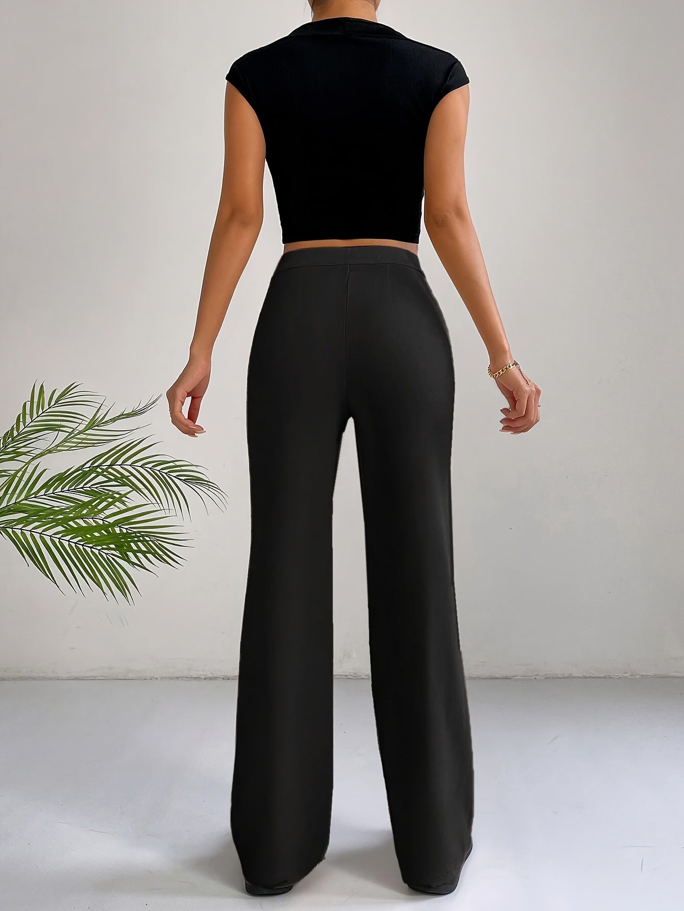 Quintina™ | Pantalon Taille Haute Tendance