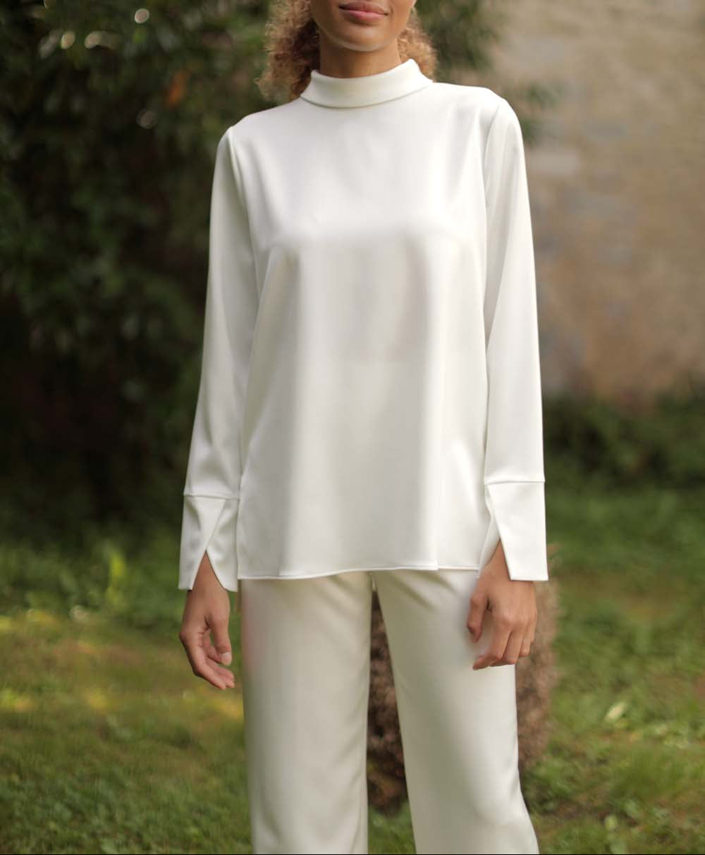 Blouse Blanche - Taille S/36