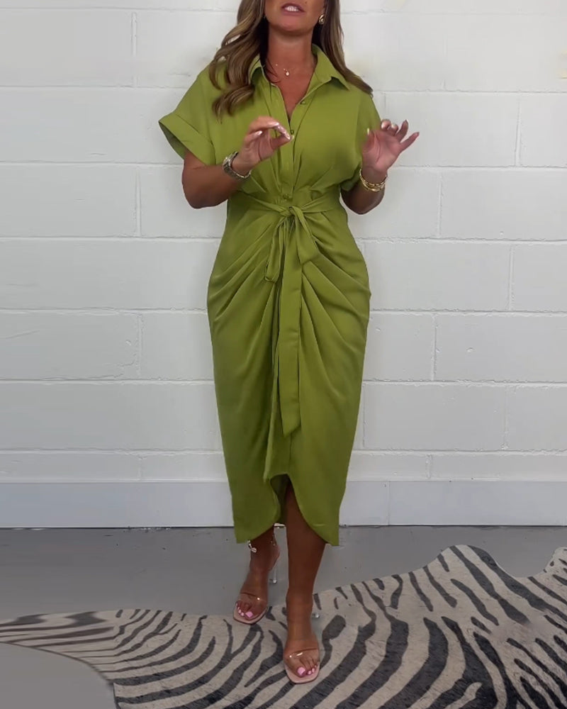 Elise™ | Robe plissée élégante 