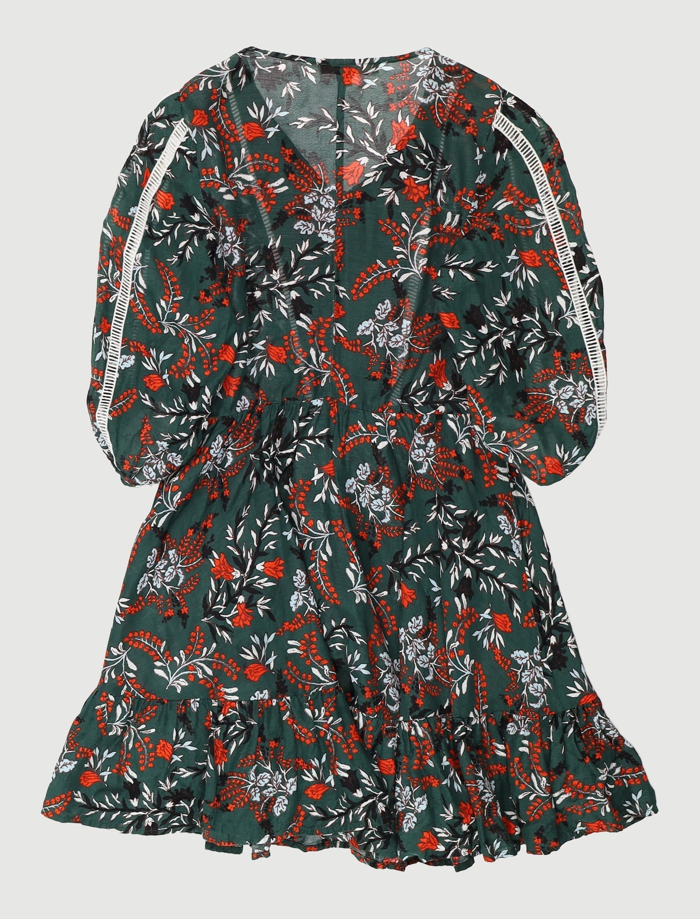 Robe Volantée Imprimée - Taille S/36