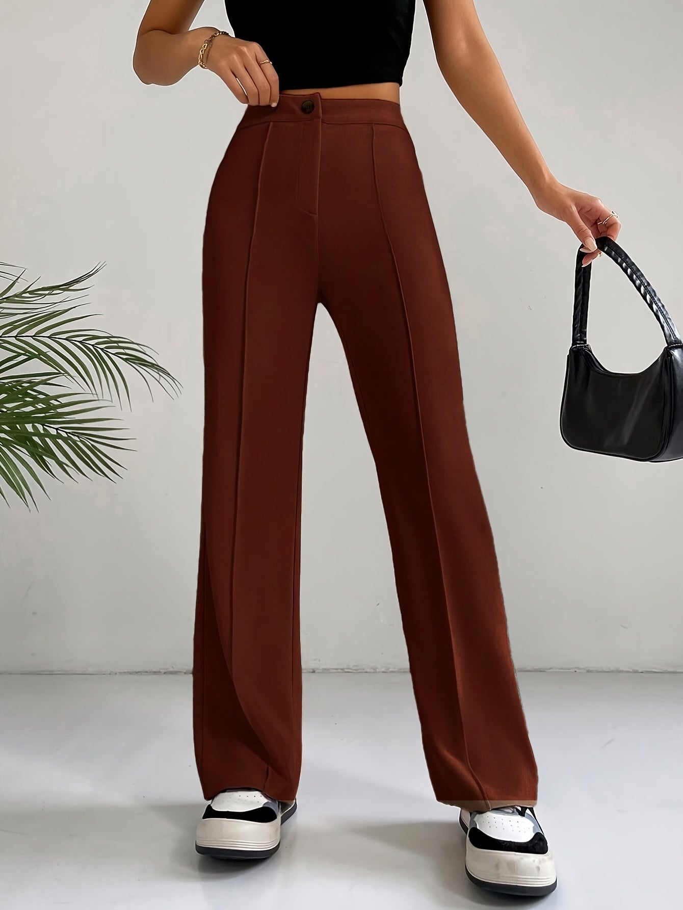 Quintina™ | Pantalon Taille Haute Tendance