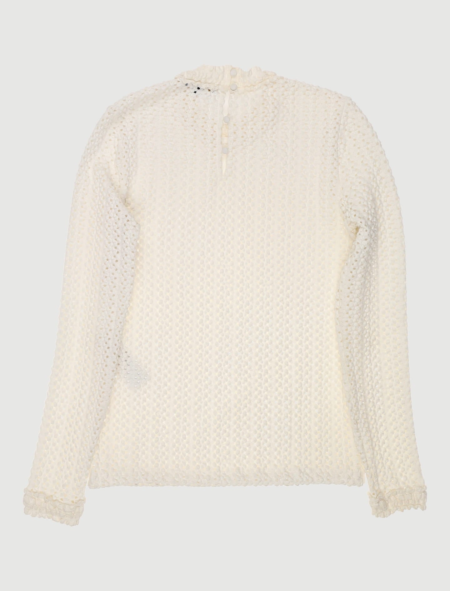 Top En Mix De Broderie - Taille S/36