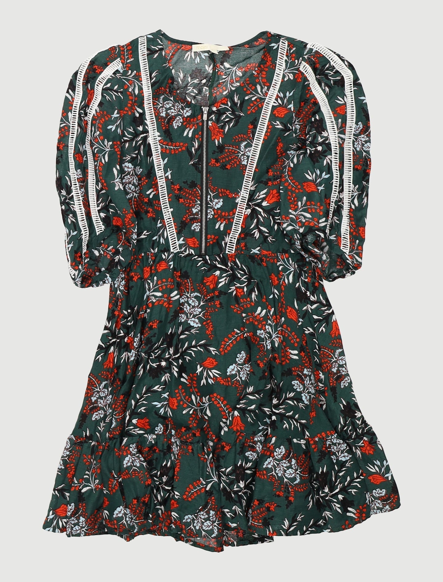 Robe Volantée Imprimée - Taille S/36