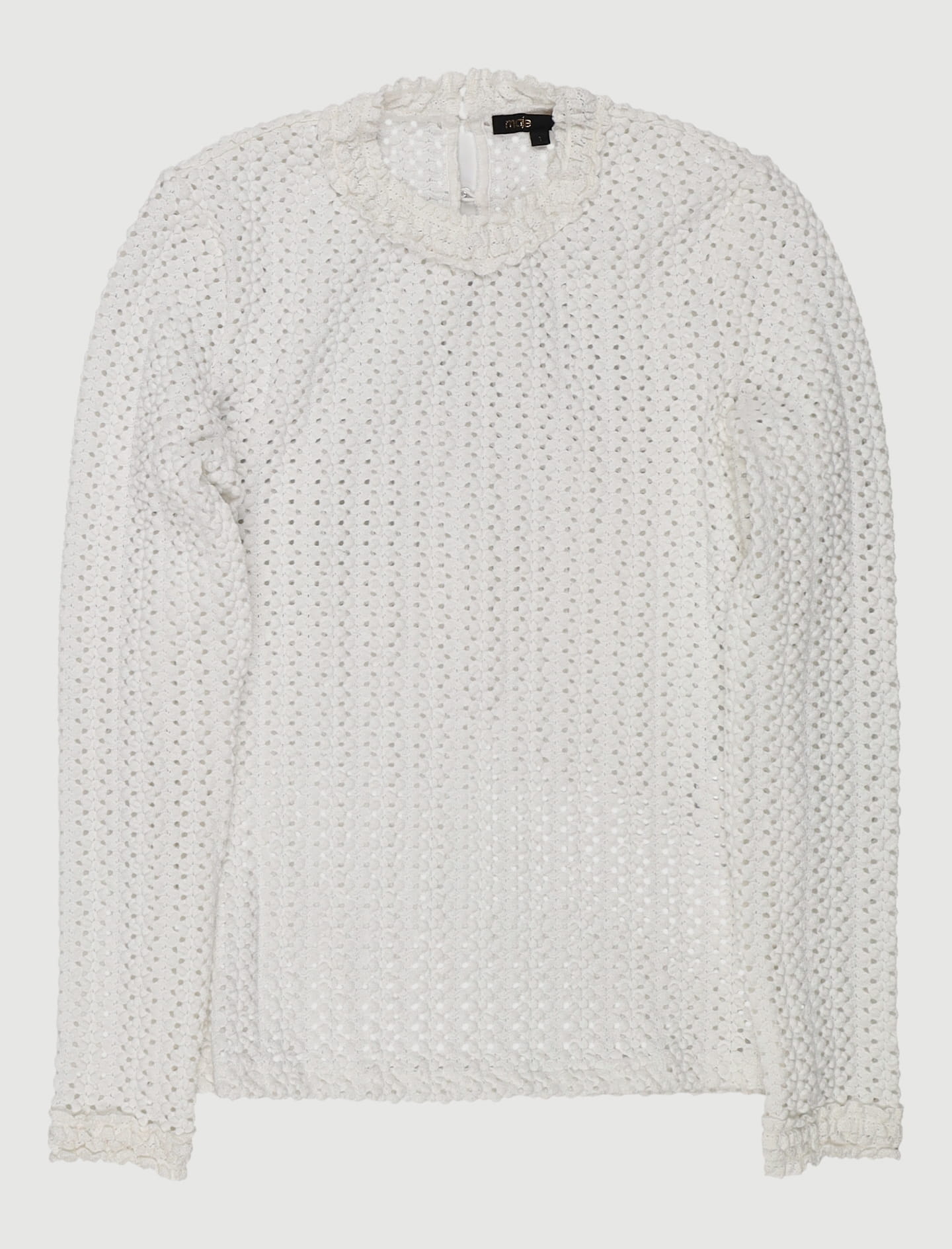 Top En Mix De Broderie - Taille S/36