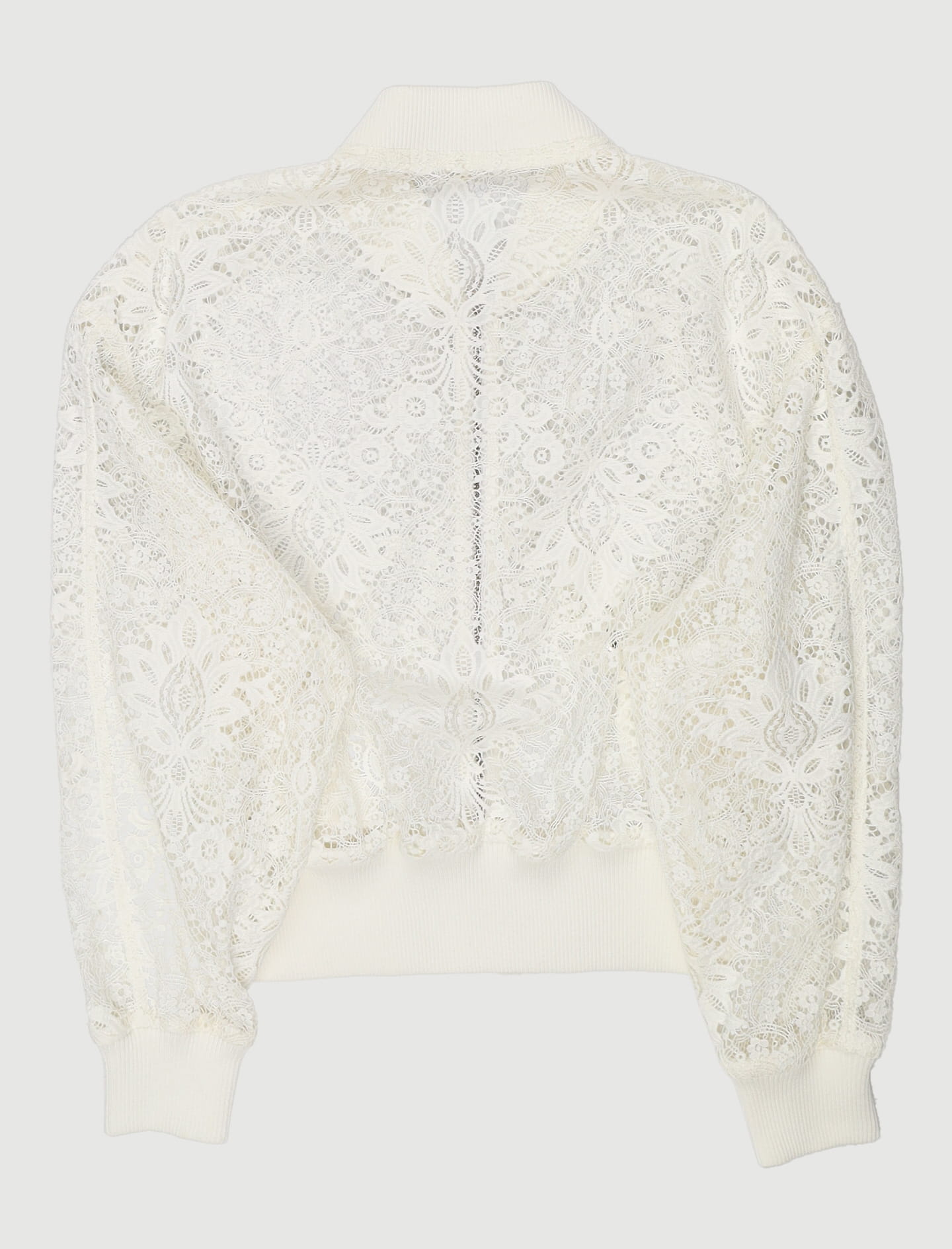 Bomber Court En Dentelle - Taille M/38