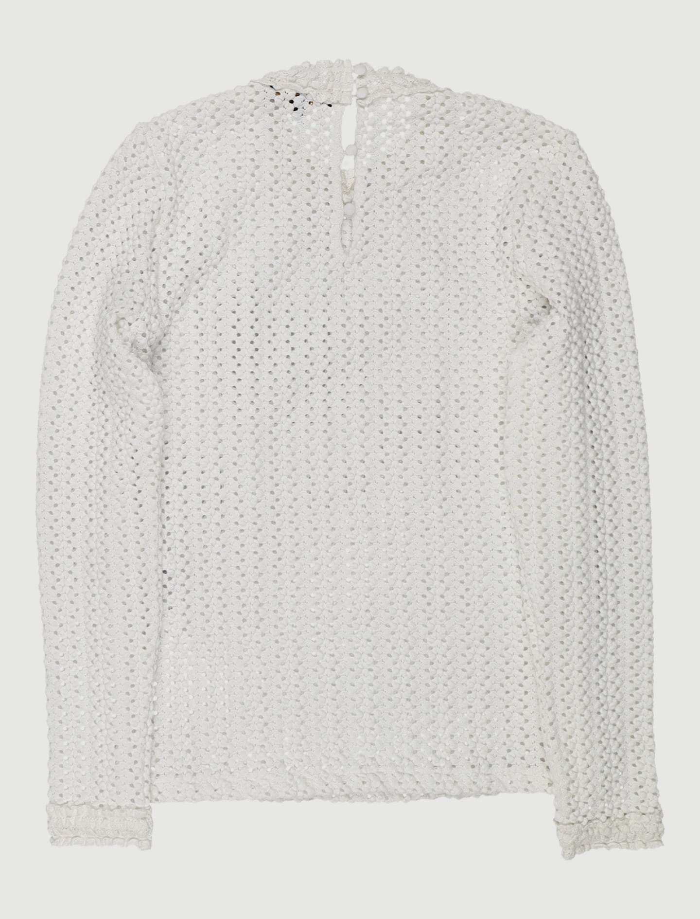 Top En Mix De Broderie - Taille S/36