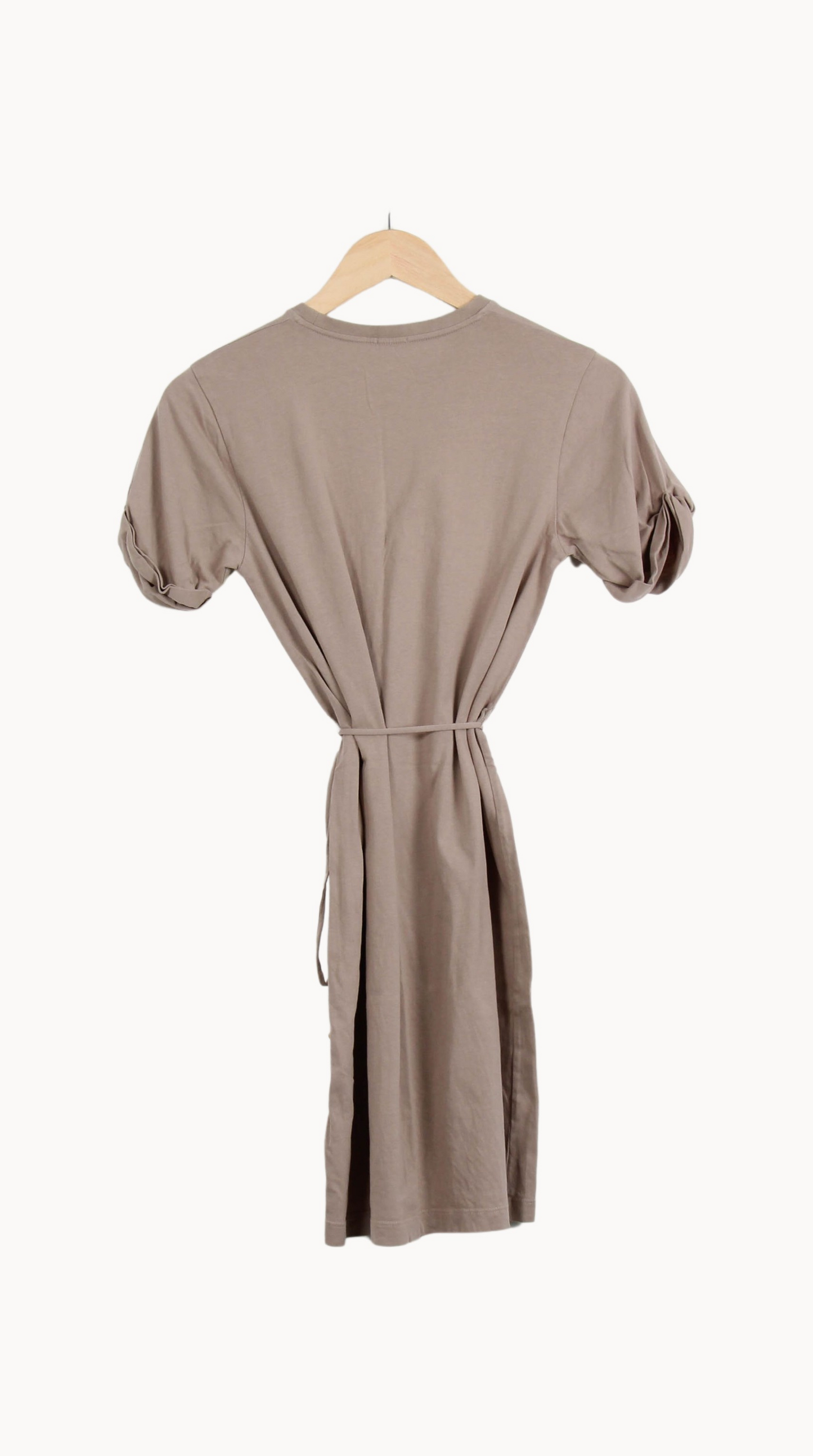 Robe Ceinturée Beige - Taille XS/34