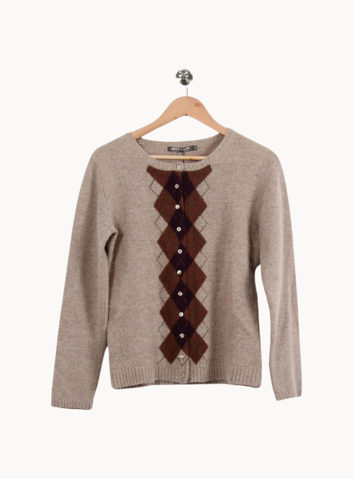Cardigan Beige et Marron - Taille M/38