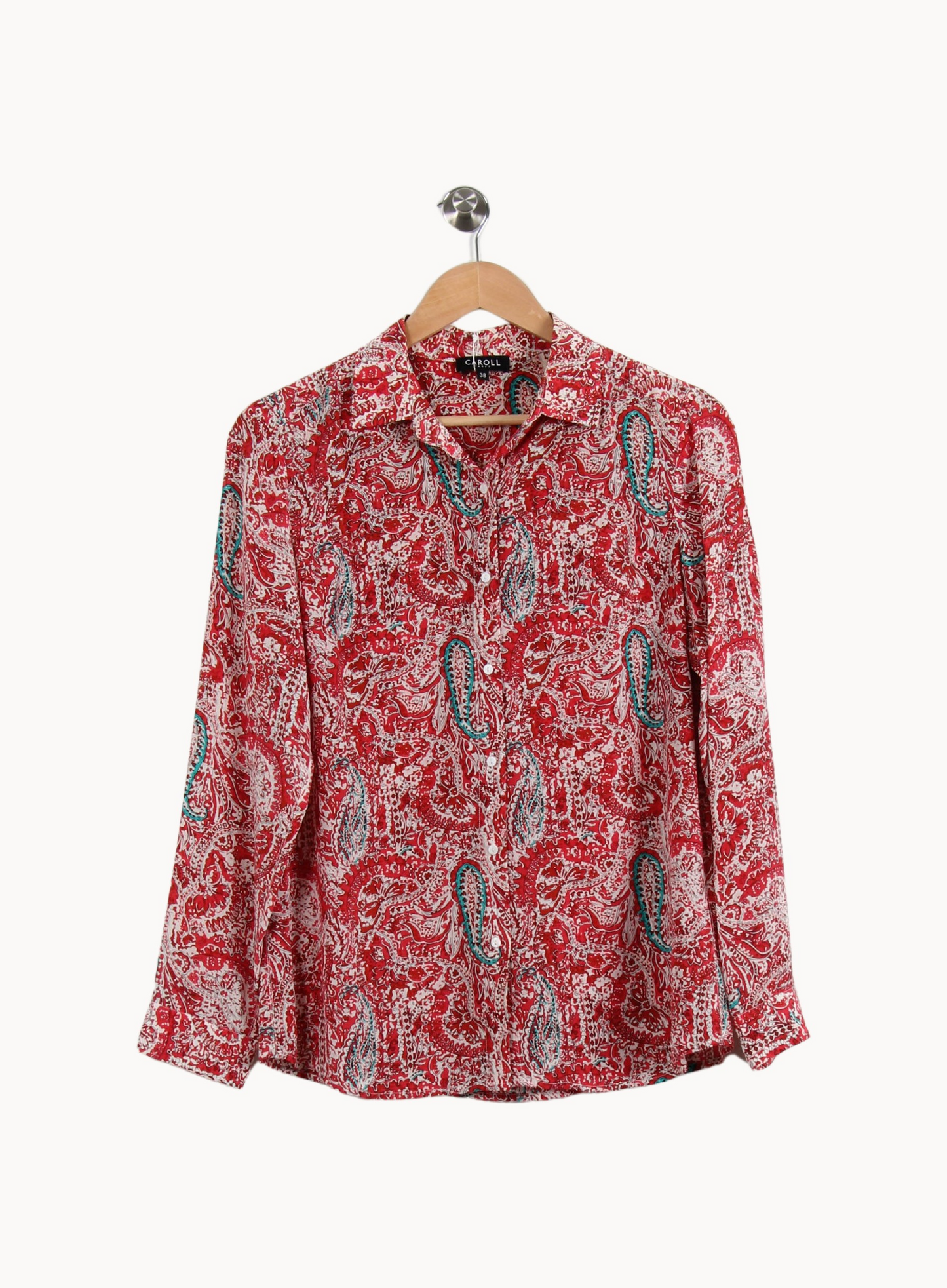 Chemise Rouge et Blanche - Taille S/36