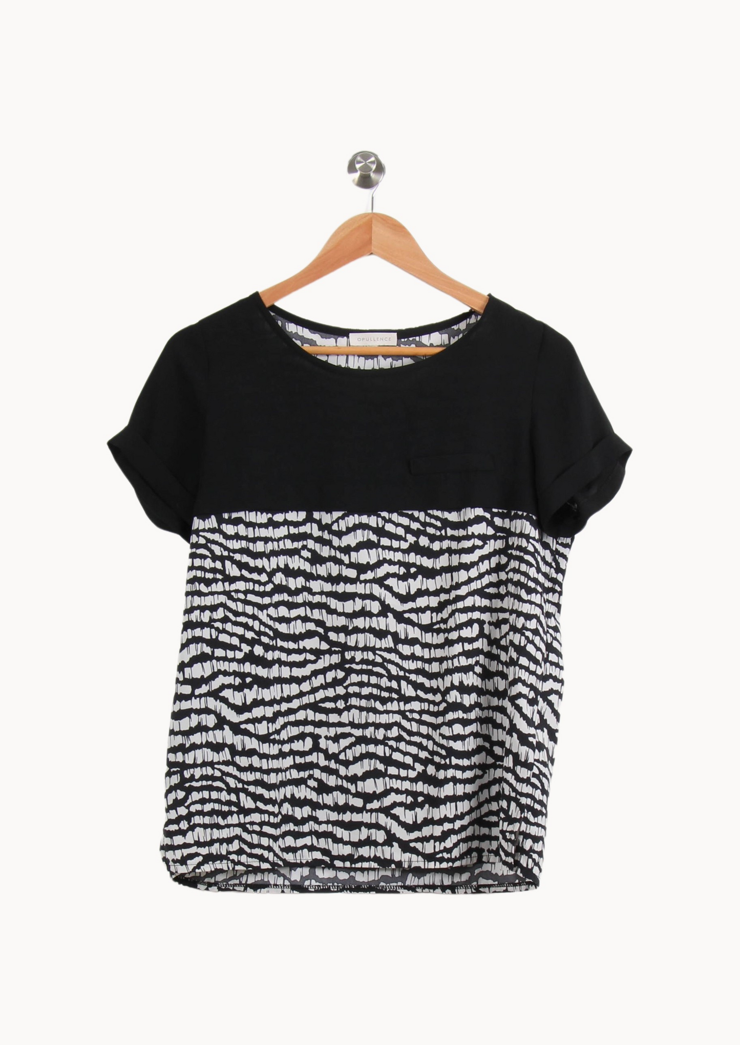 Tee-shirt Noir et Blanc - Taille T.U.