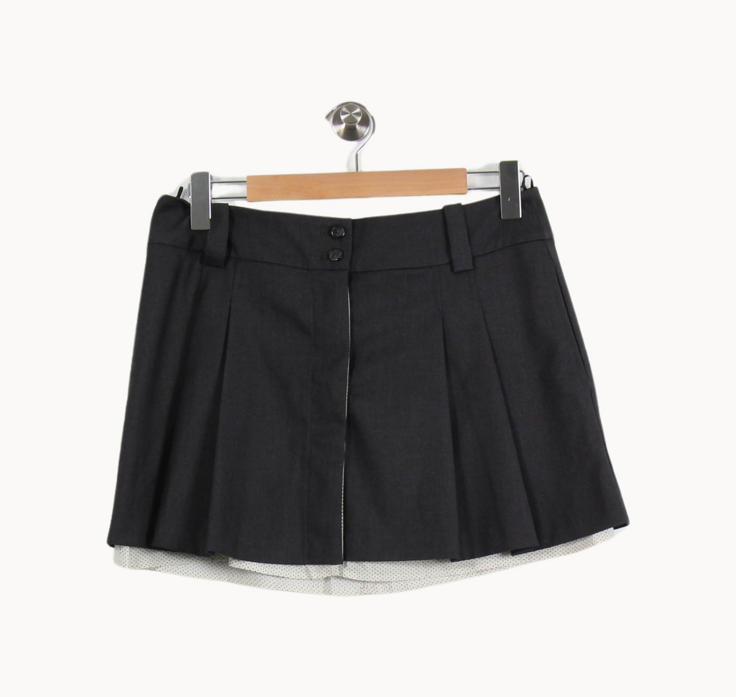 Jupe Plissée Grise - Taille L/40