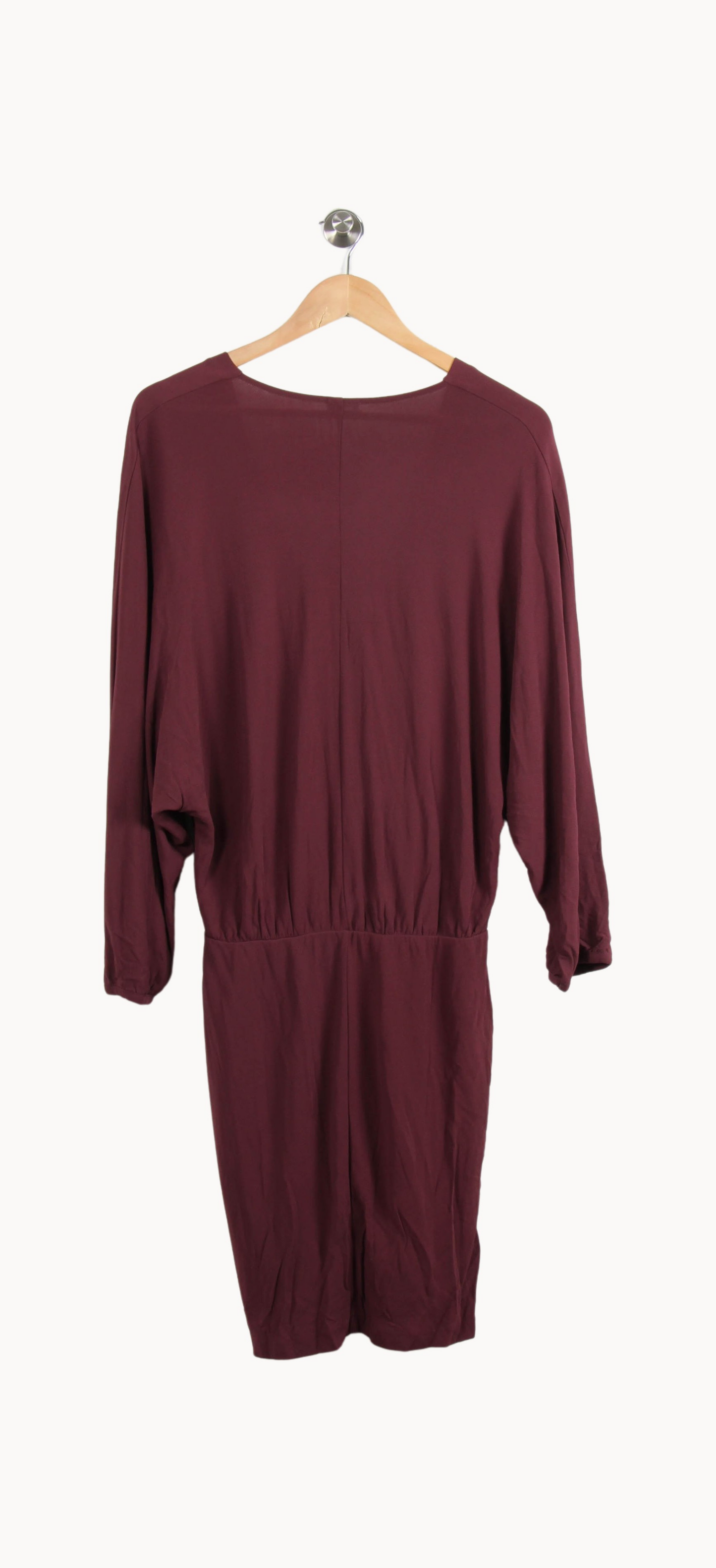 Robe Cache-Cœur Bordeaux - Taille S/36