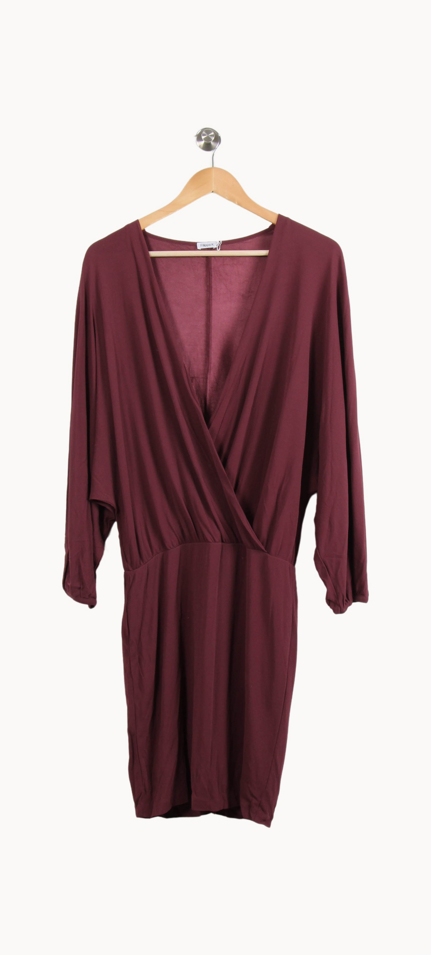 Robe Cache-Cœur Bordeaux - Taille S/36