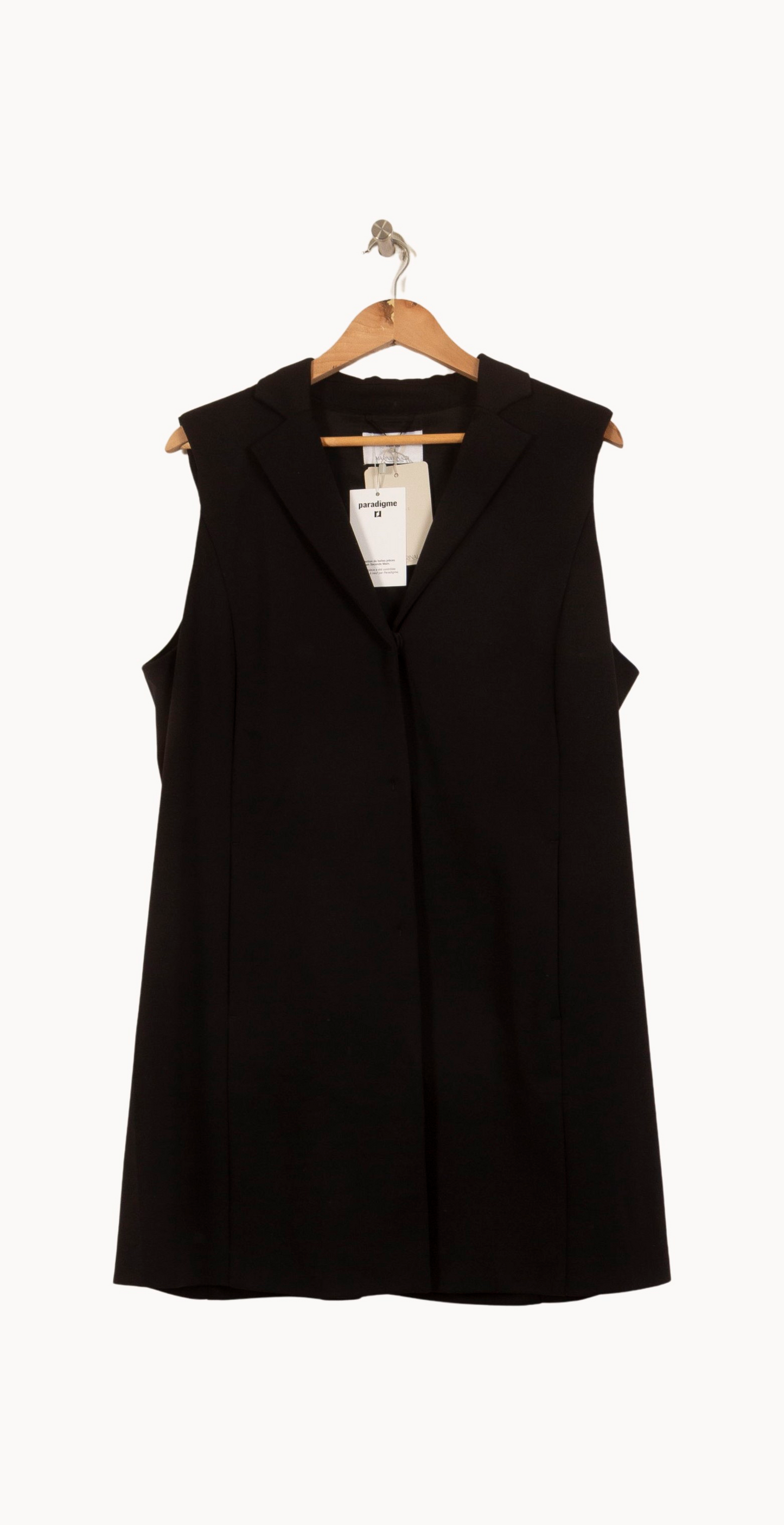 Veste Sans Manches Noire - Taille XL/42