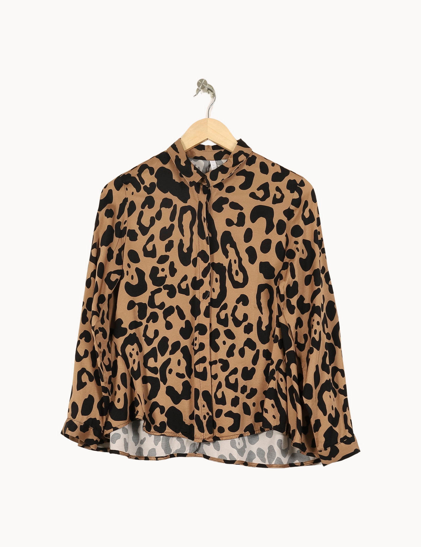 Chemise Beige et Noire - Taille S/36