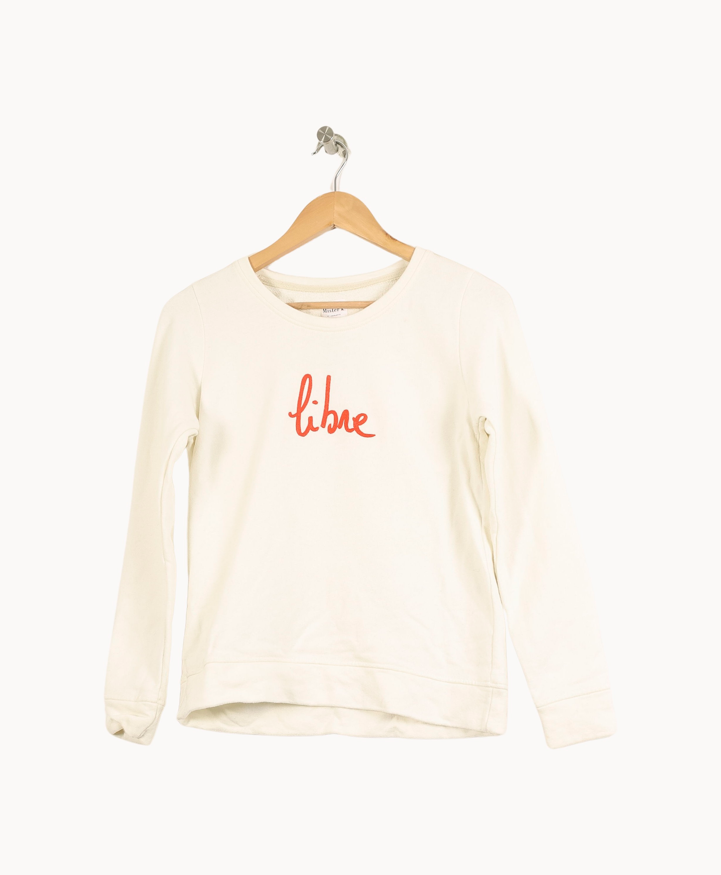 Sweat-shirt blanc - Taille S/36