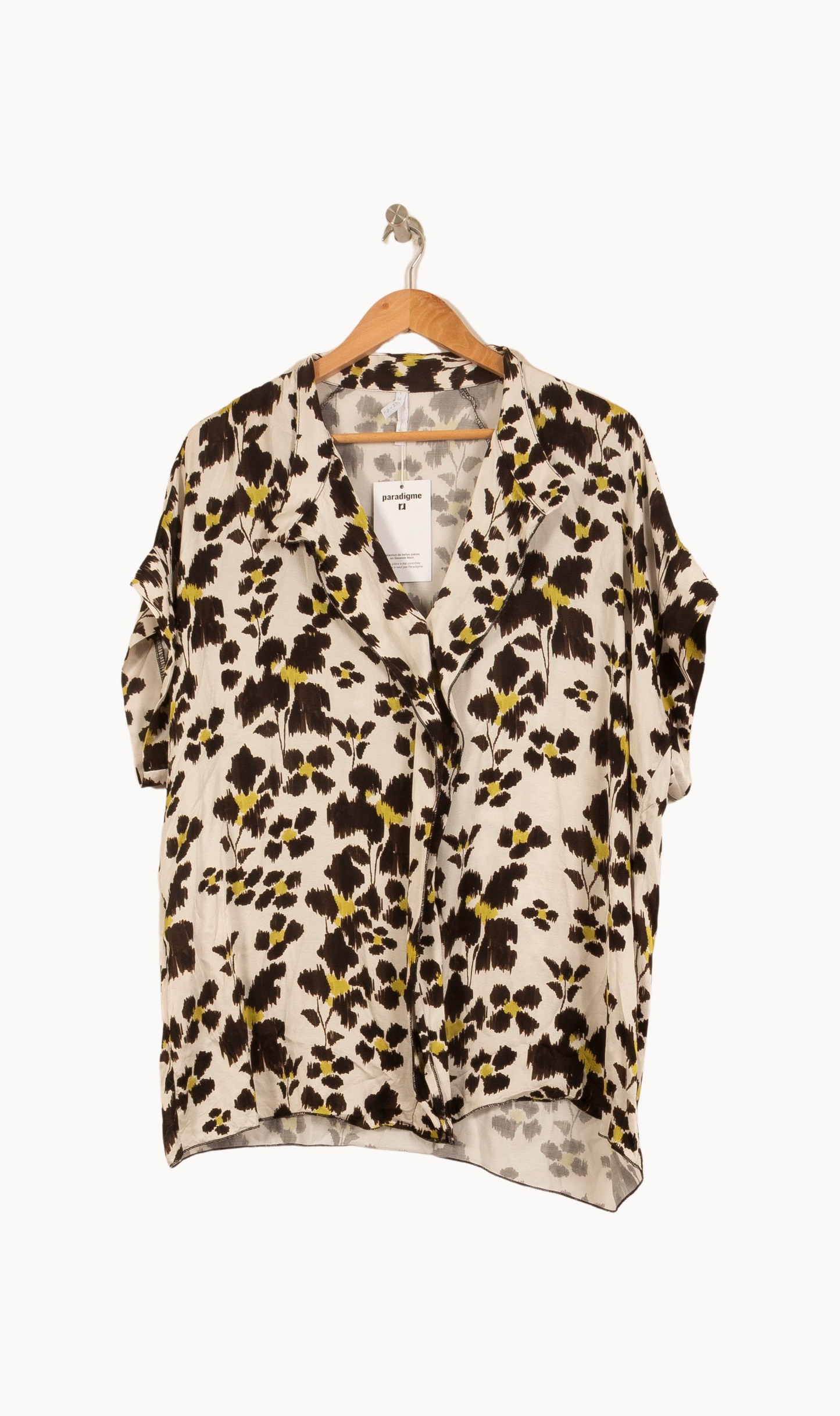 Chemise Beige et Marron - Taille L/40