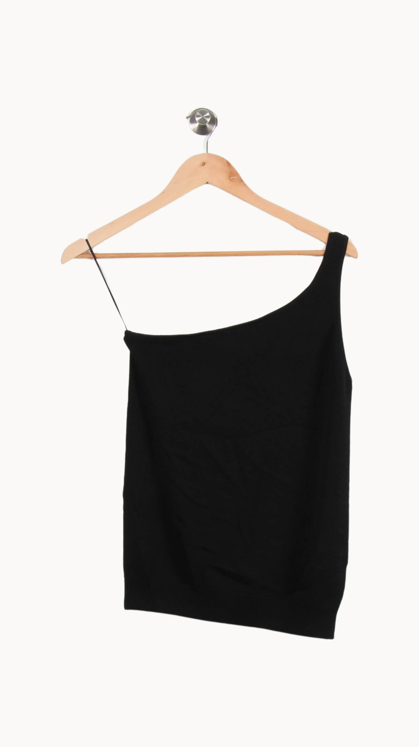 Top Asymétrique Noir - Taille M/38