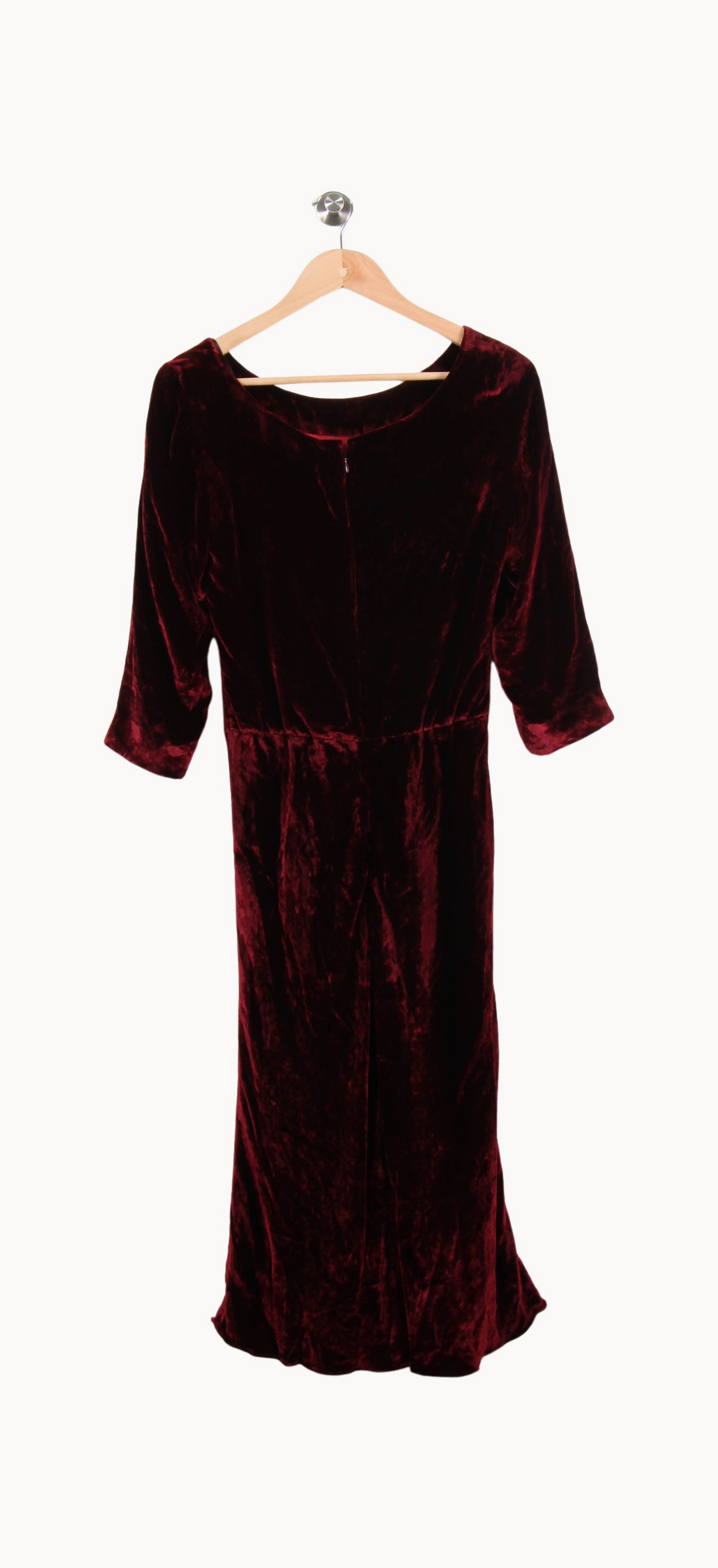 Robe Mi-longue Bordeaux - Taille S/36