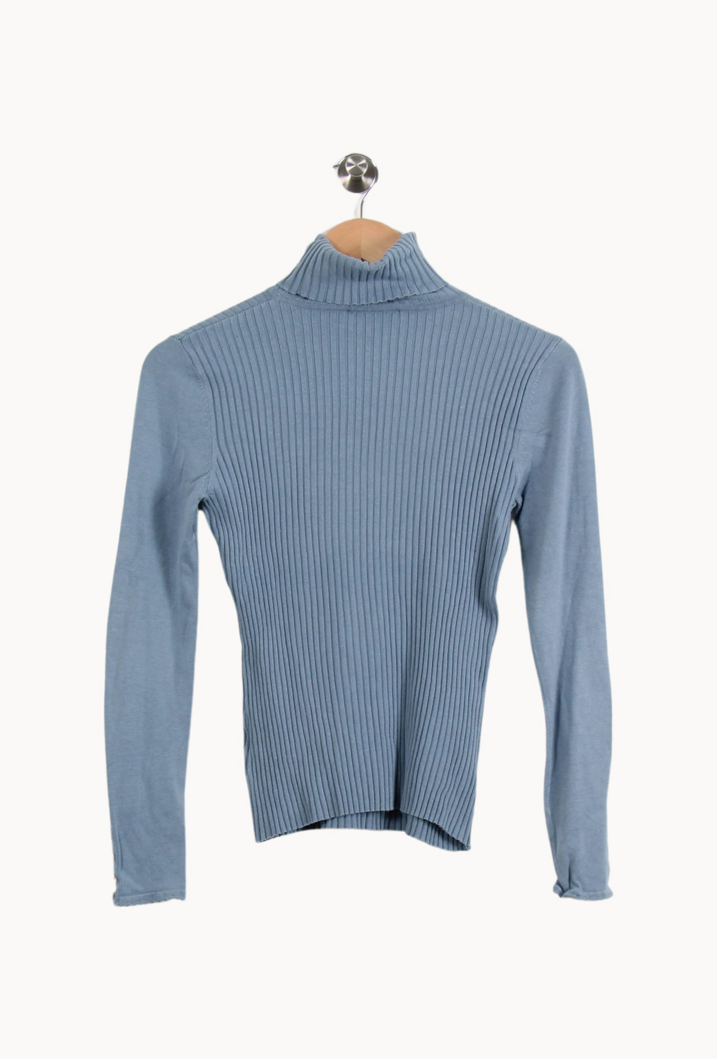 Pull Col Roulé Bleu - Taille M/38