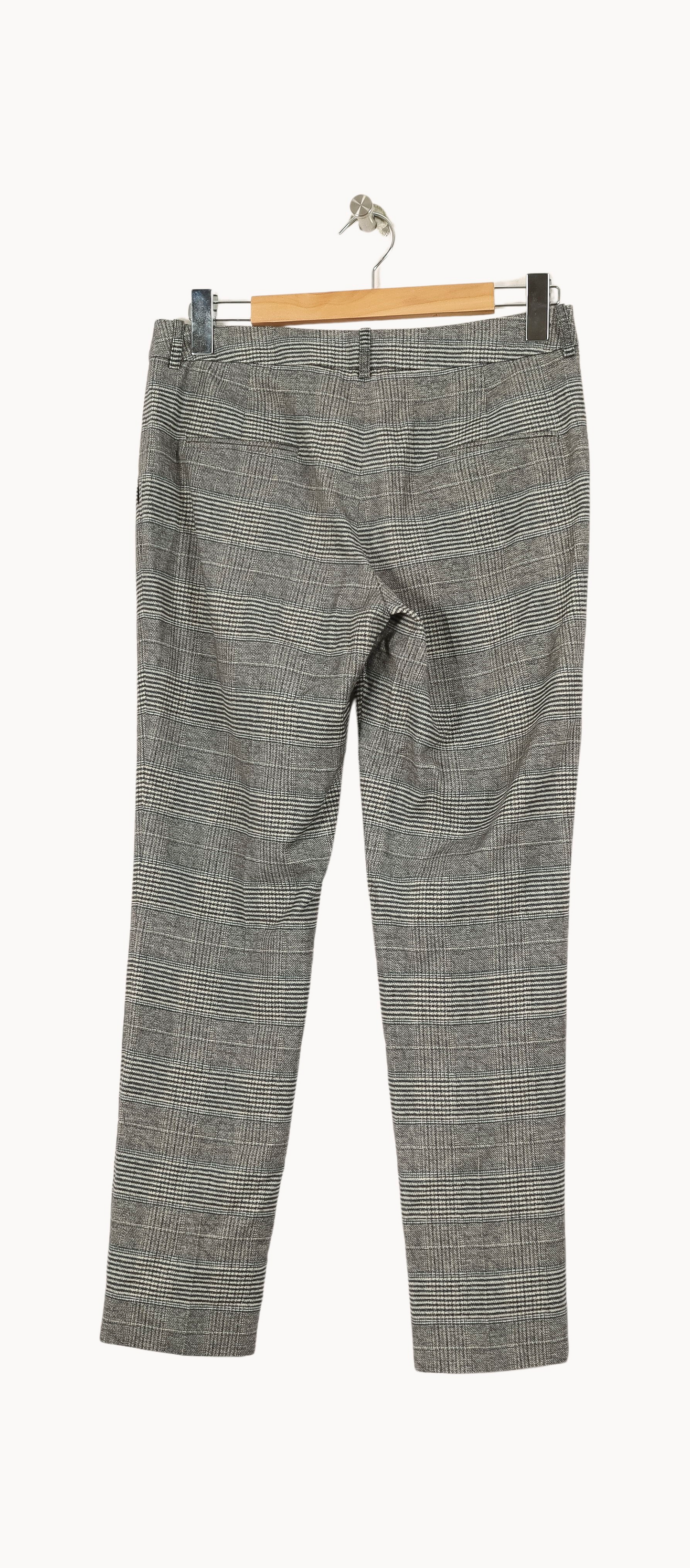 Pantalon Carreaux Gris et Noir - Taille M/38