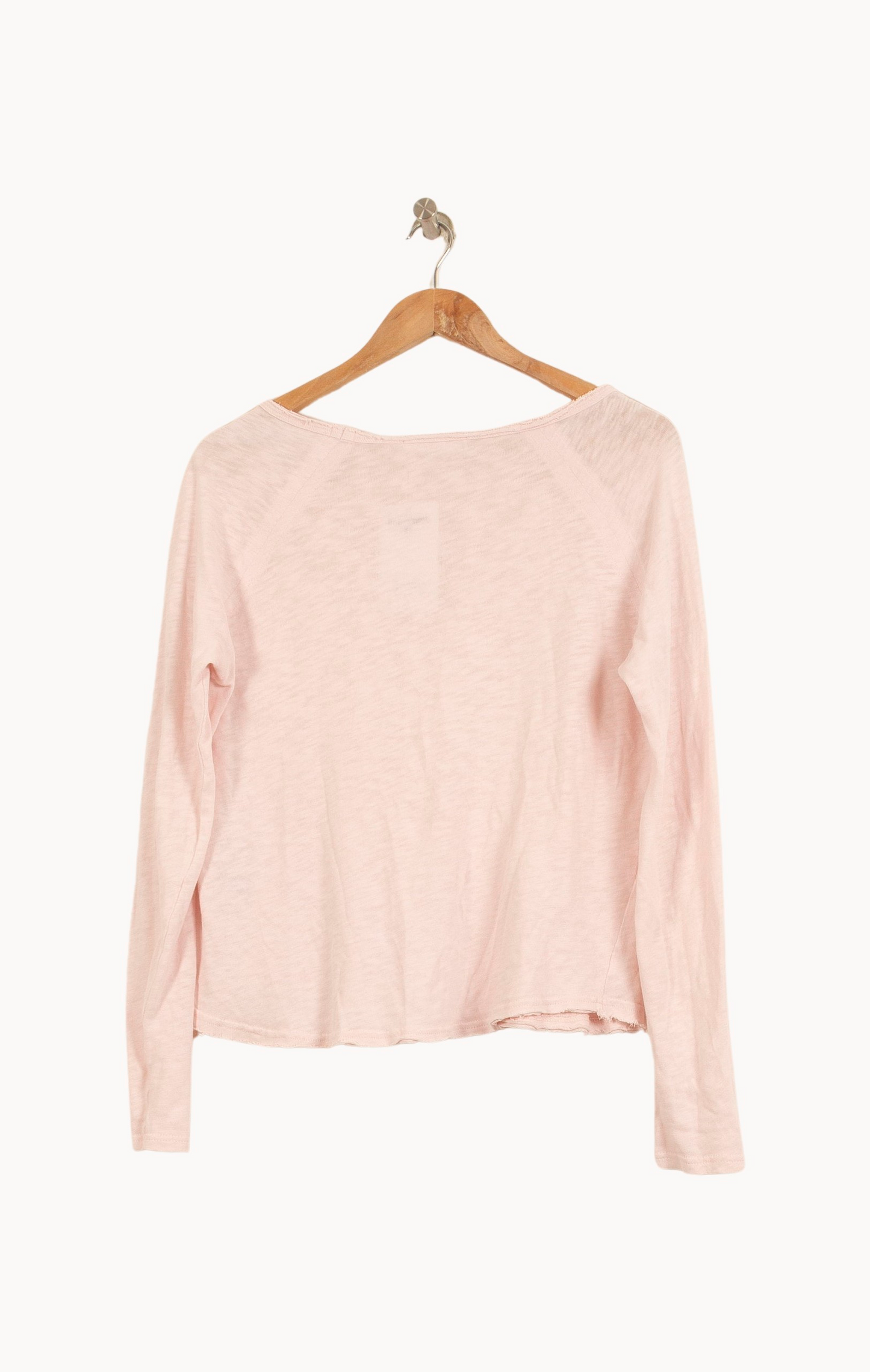 Tee-shirt Manches Longues Rose - Taille S/36
