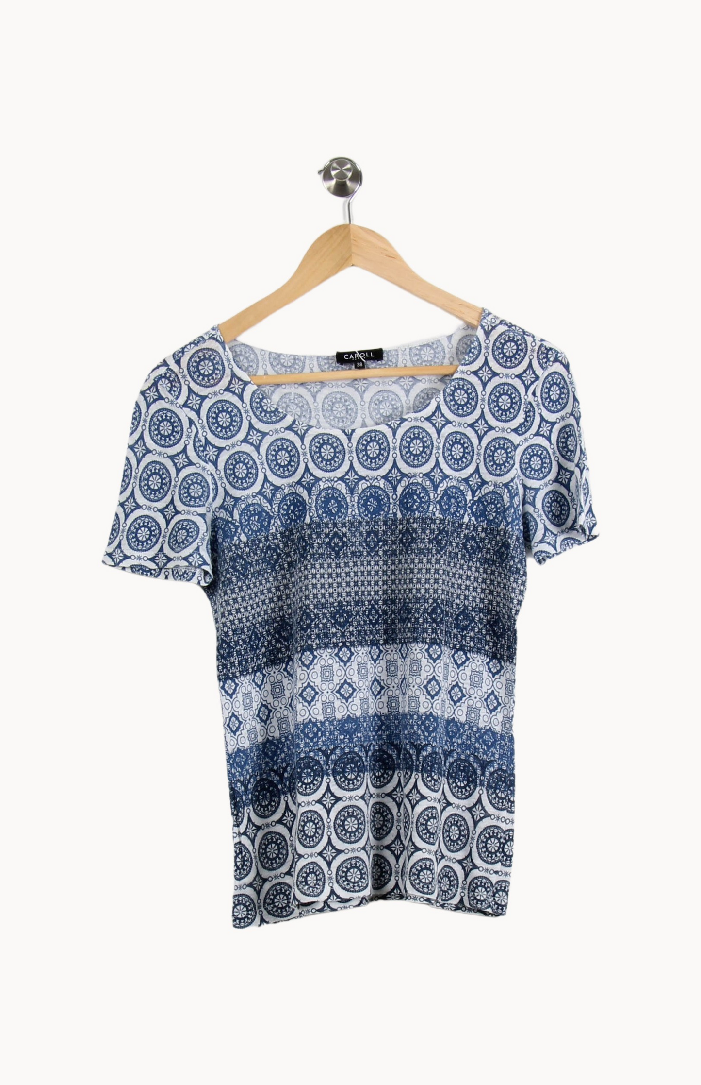 Tee-shirt Bleu et Blanc - Taille M/38