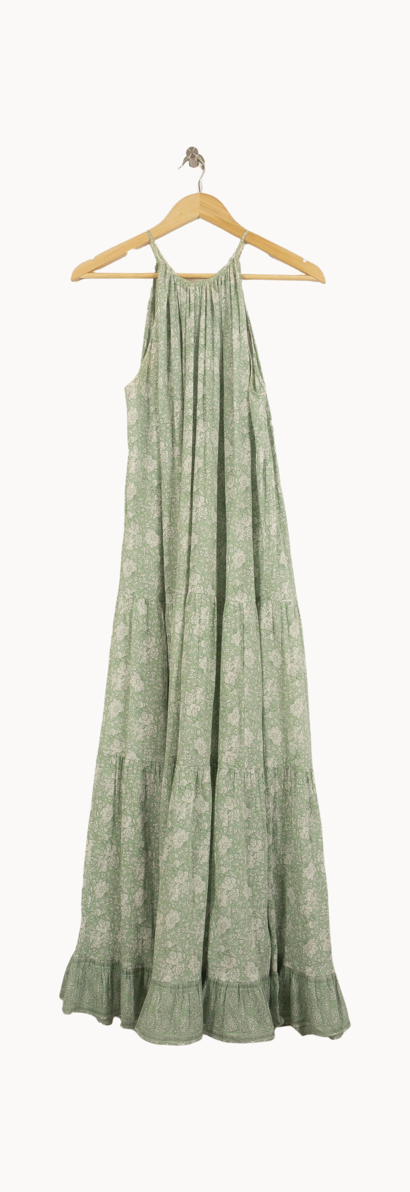 Robe Longue Verte - Taille M/38