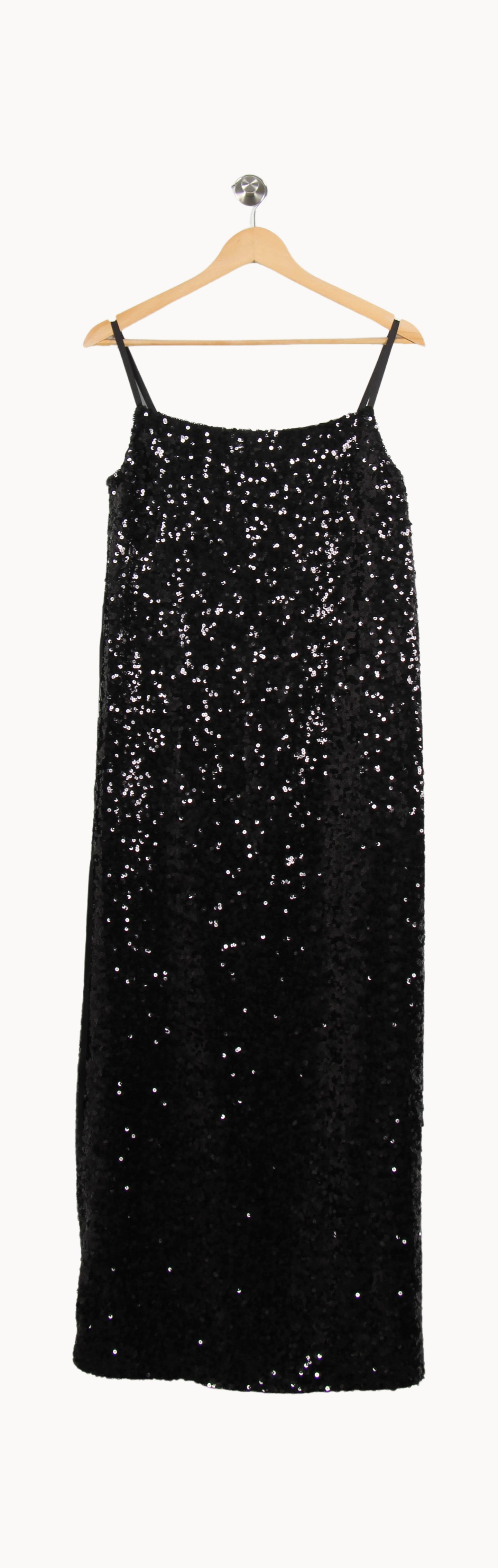 Robe à Paillettes Noire - Taille S/36