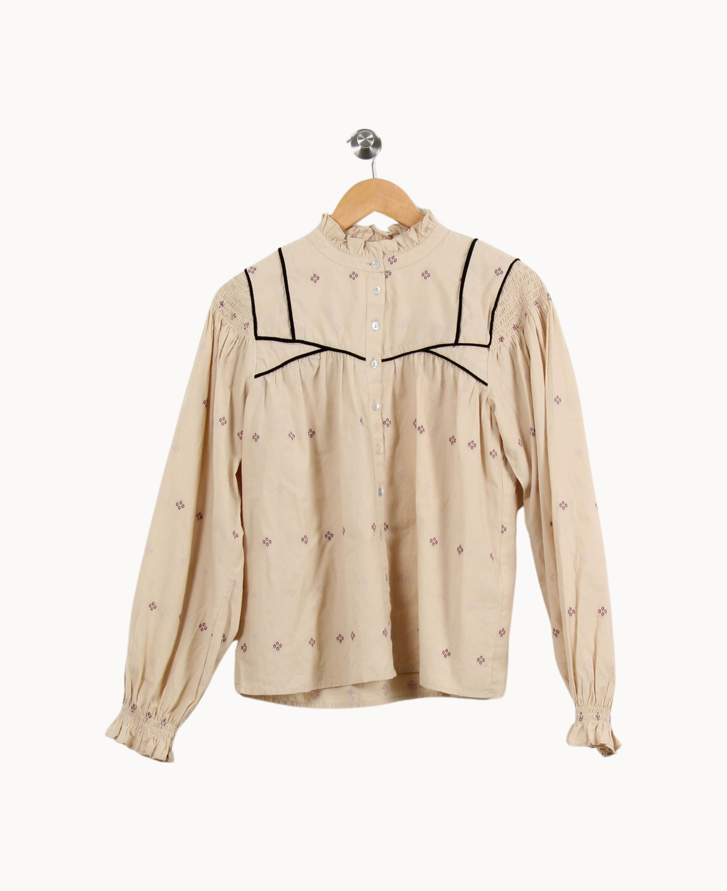 Blouse Beige - Taille S/36