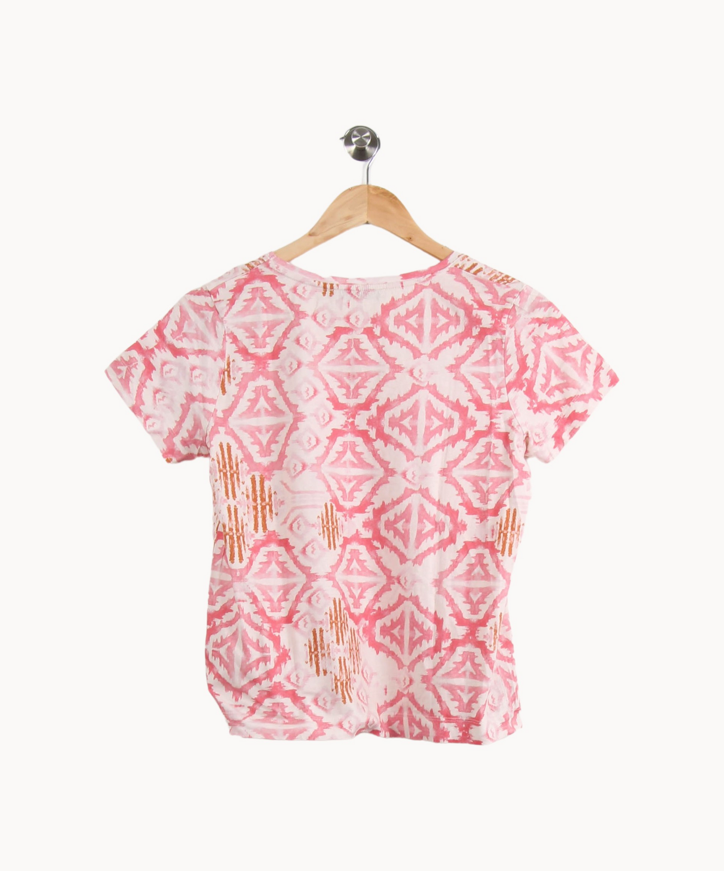 Tee-shirt Rose et Orange - Taille XS/34
