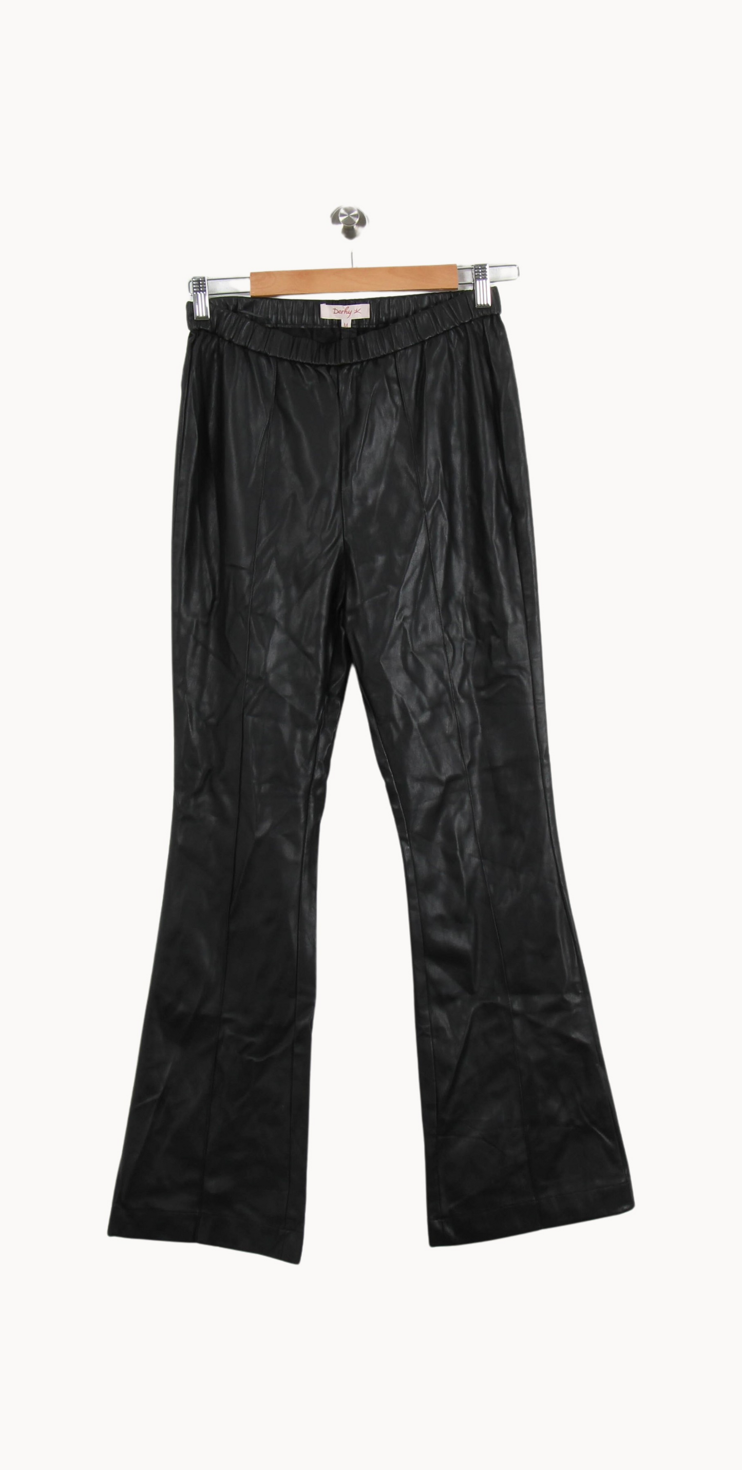 Pantalon Évasé Noir - Taille M/38